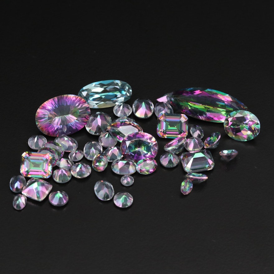 Loose 89.72 CTW Topaz Gemstones