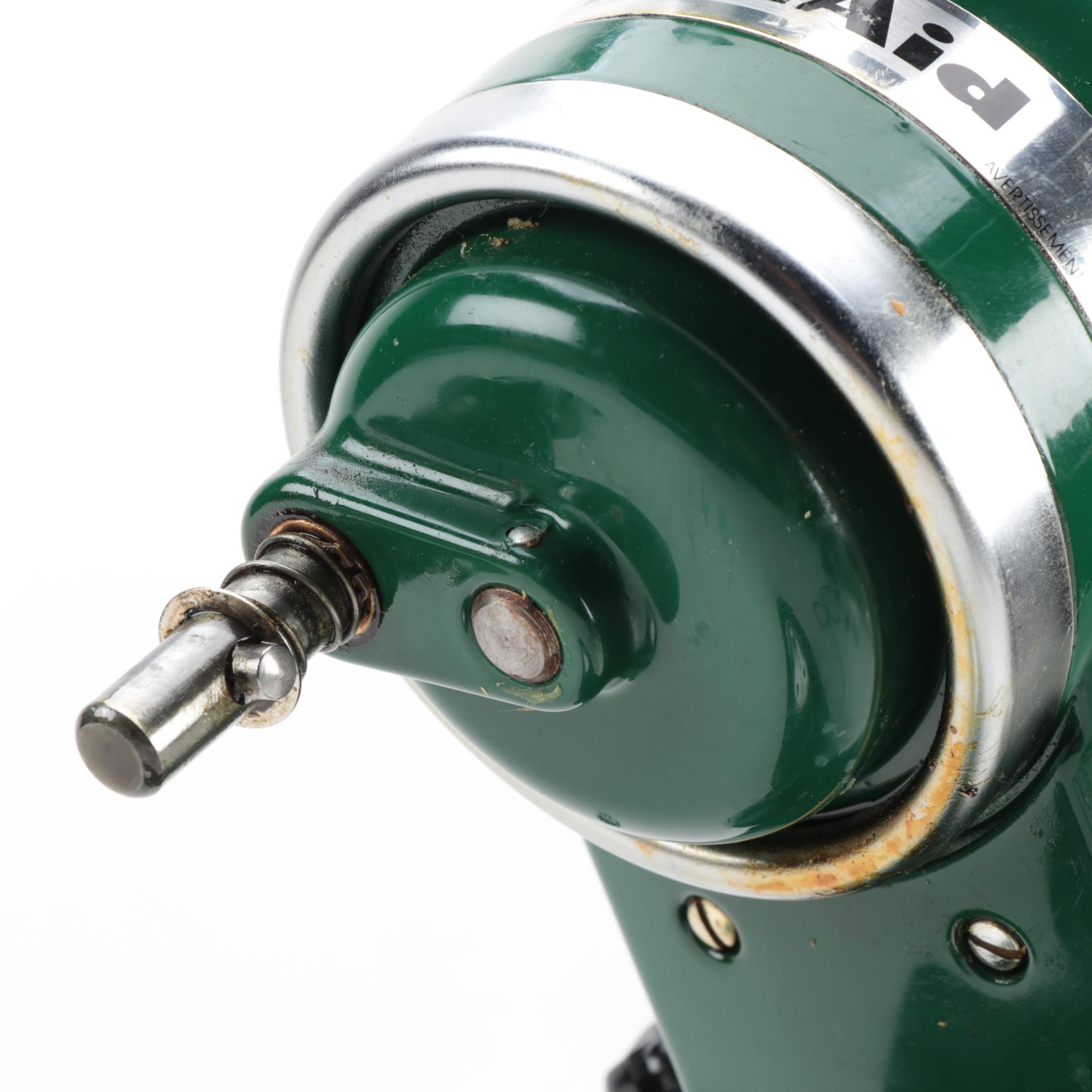 KitchenAid Artisan 5 qt. Stand Mixer in Empire Green with Attachments