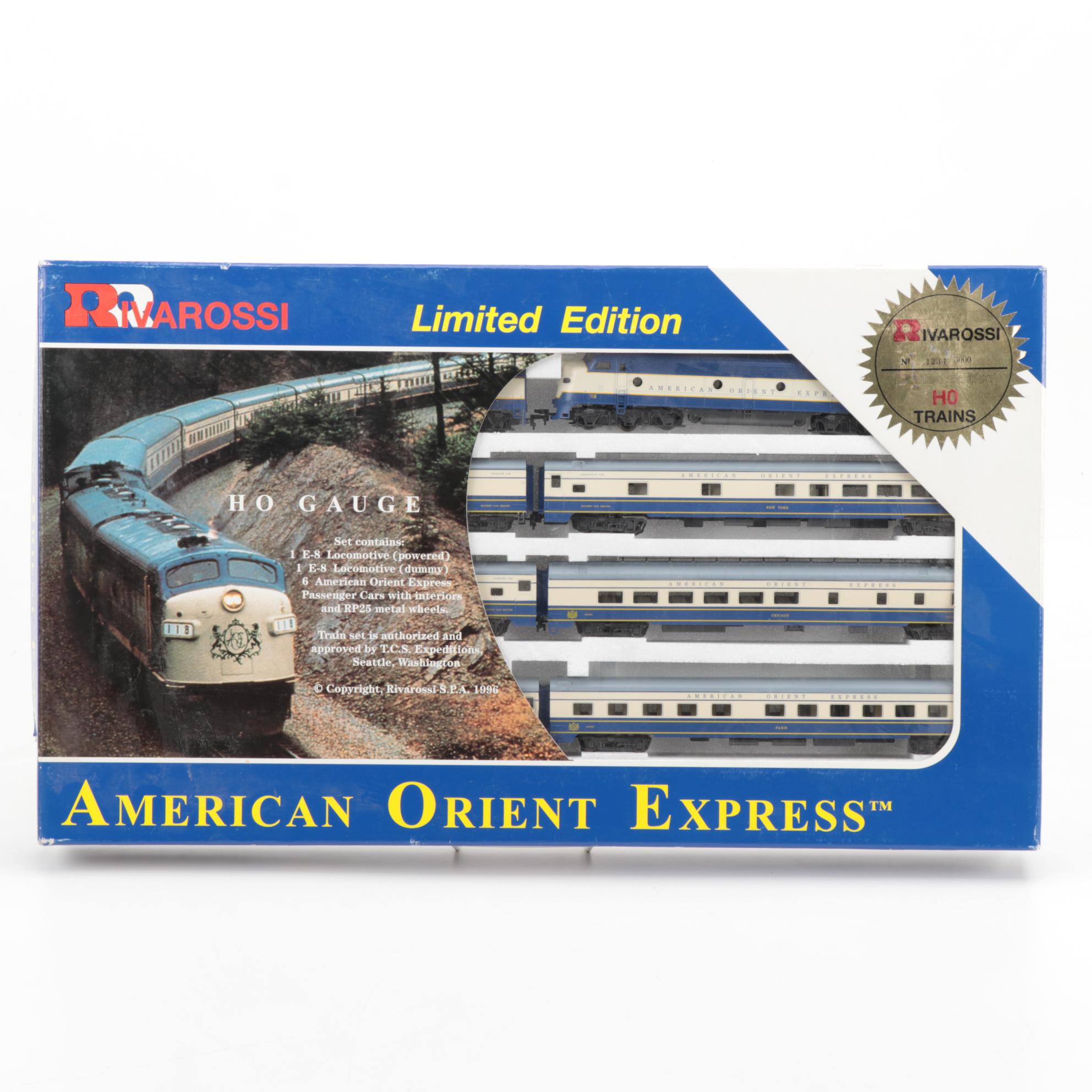 Rivarossi HO Scale Model Train Set in Original Packaging, 1996