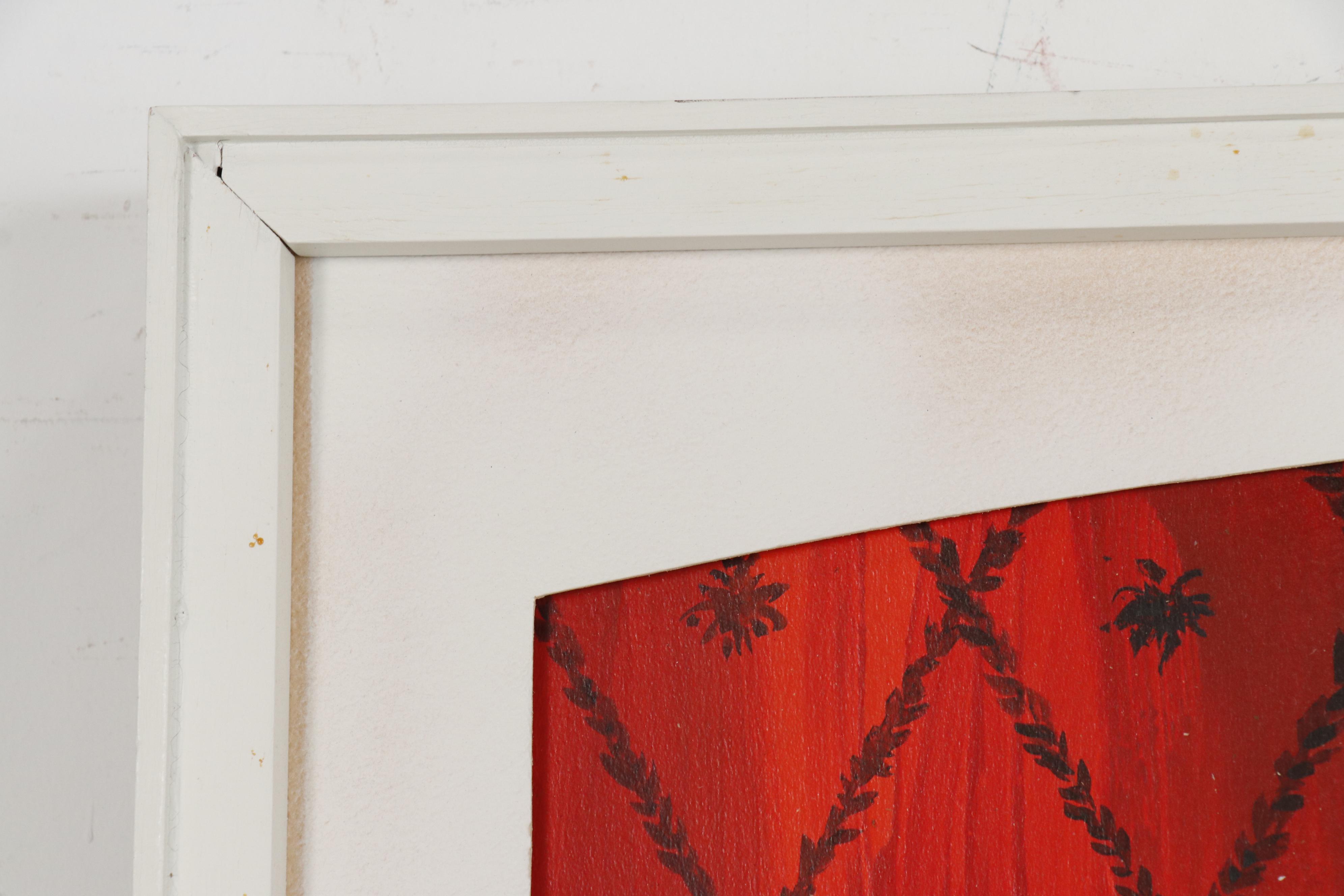 Paul Alexander Gouache and Tempera Illustration for Carling Black Label Sign