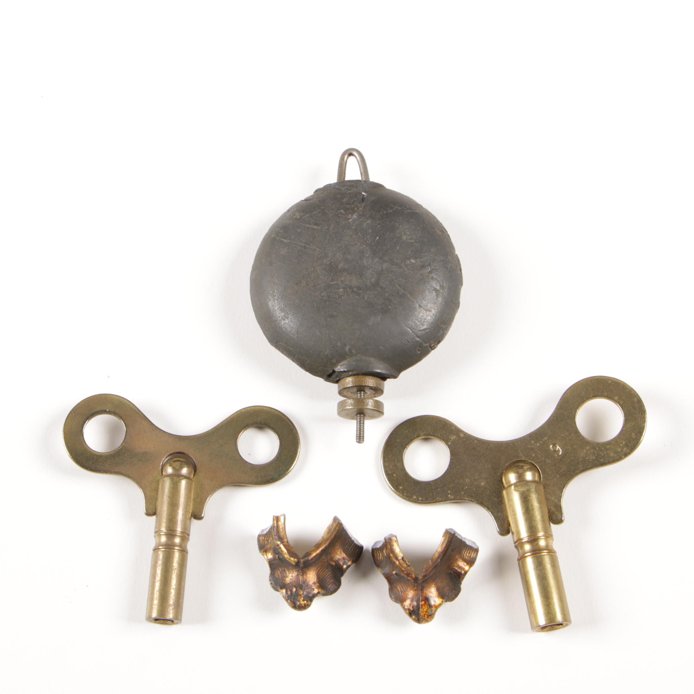 Seth Thomas Adimintine Clock, 8 Day Time and Strike Movement, Late 19th Century