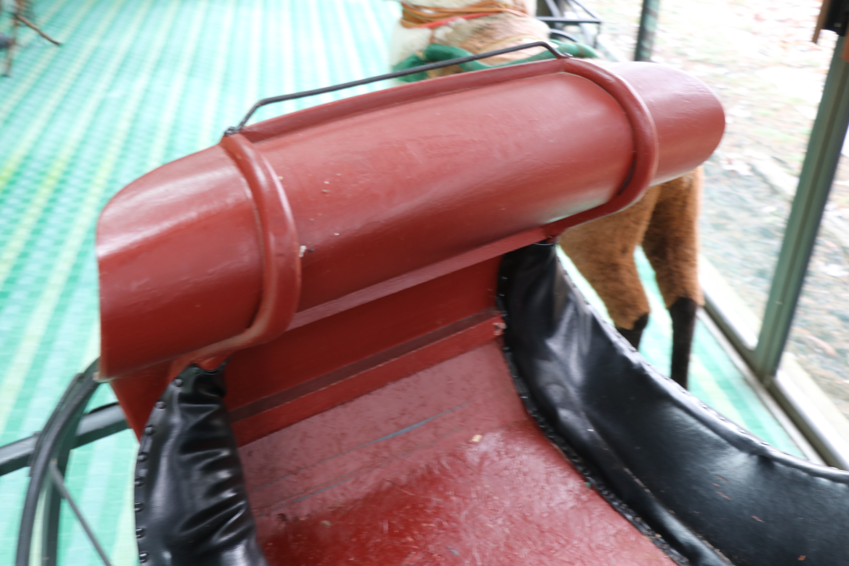 Horse-Drawn Cutter Style Open Sleigh, Early 20th Century