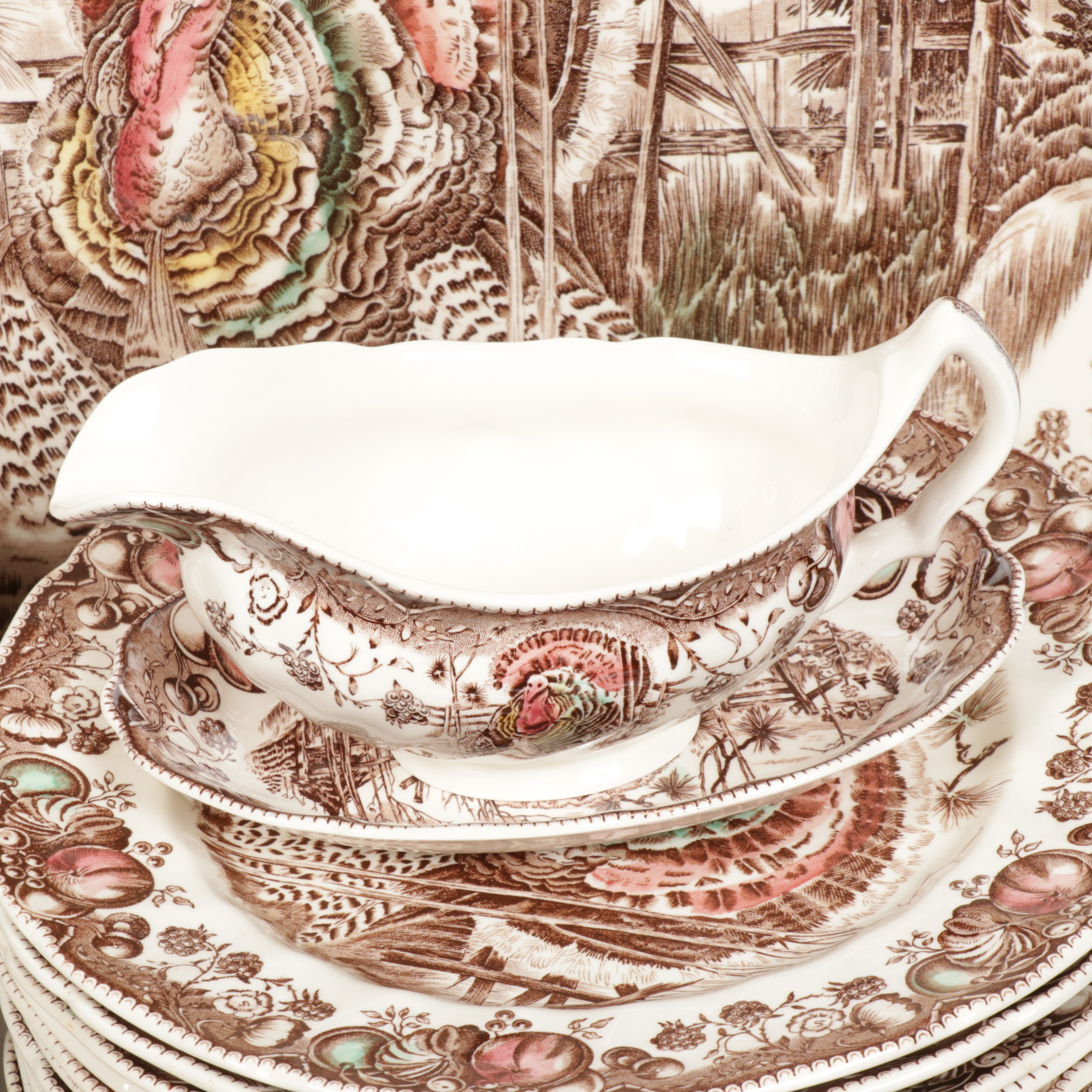 Johnson Bros. "His Majesty" Transferware Dinnerware, 1955-1983