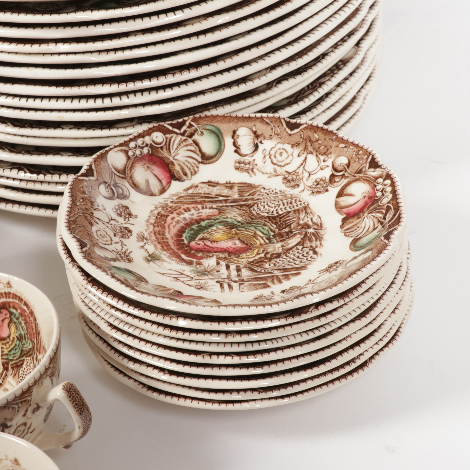 Johnson Bros. "His Majesty" Transferware Dinnerware, 1955-1983