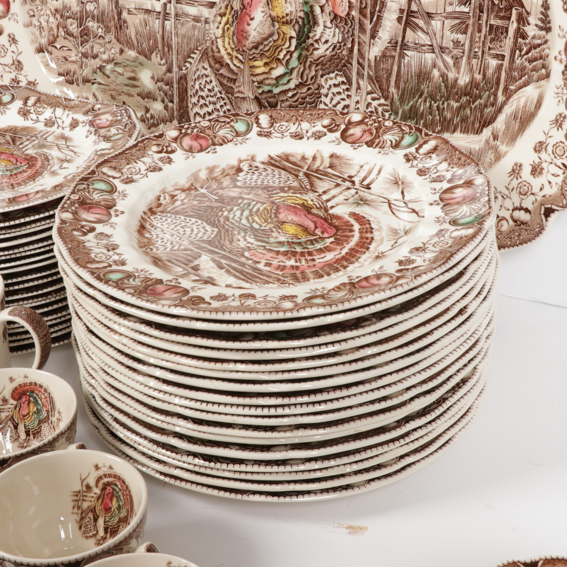Johnson Bros. "His Majesty" Transferware Dinnerware, 1955-1983