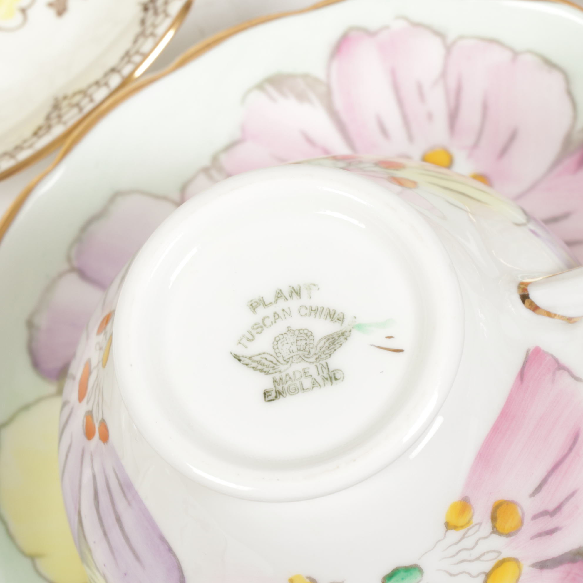 Haviland and Other Porcelain Teacups and Saucers, Early to Late 20th C.