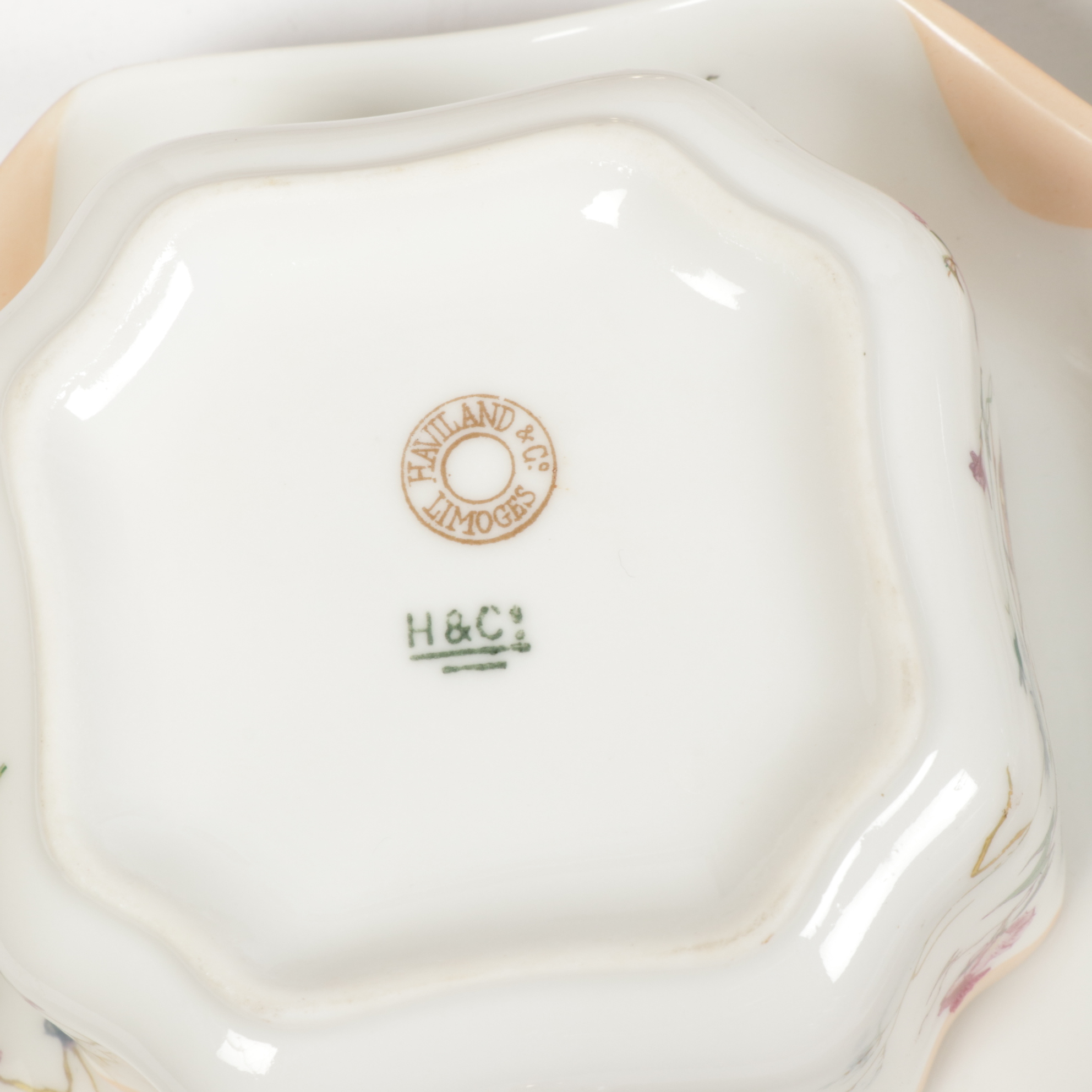 Haviland and Other Porcelain Teacups and Saucers, Early to Late 20th C.