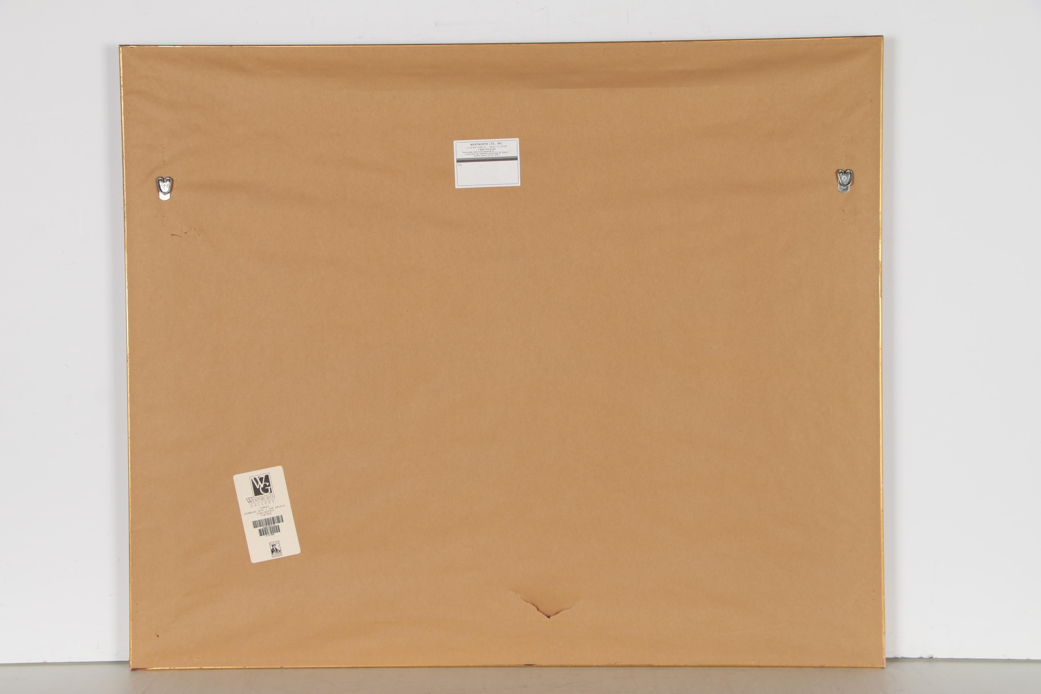 Itzchak Tarkay Serigraph "Harbour Cafe"