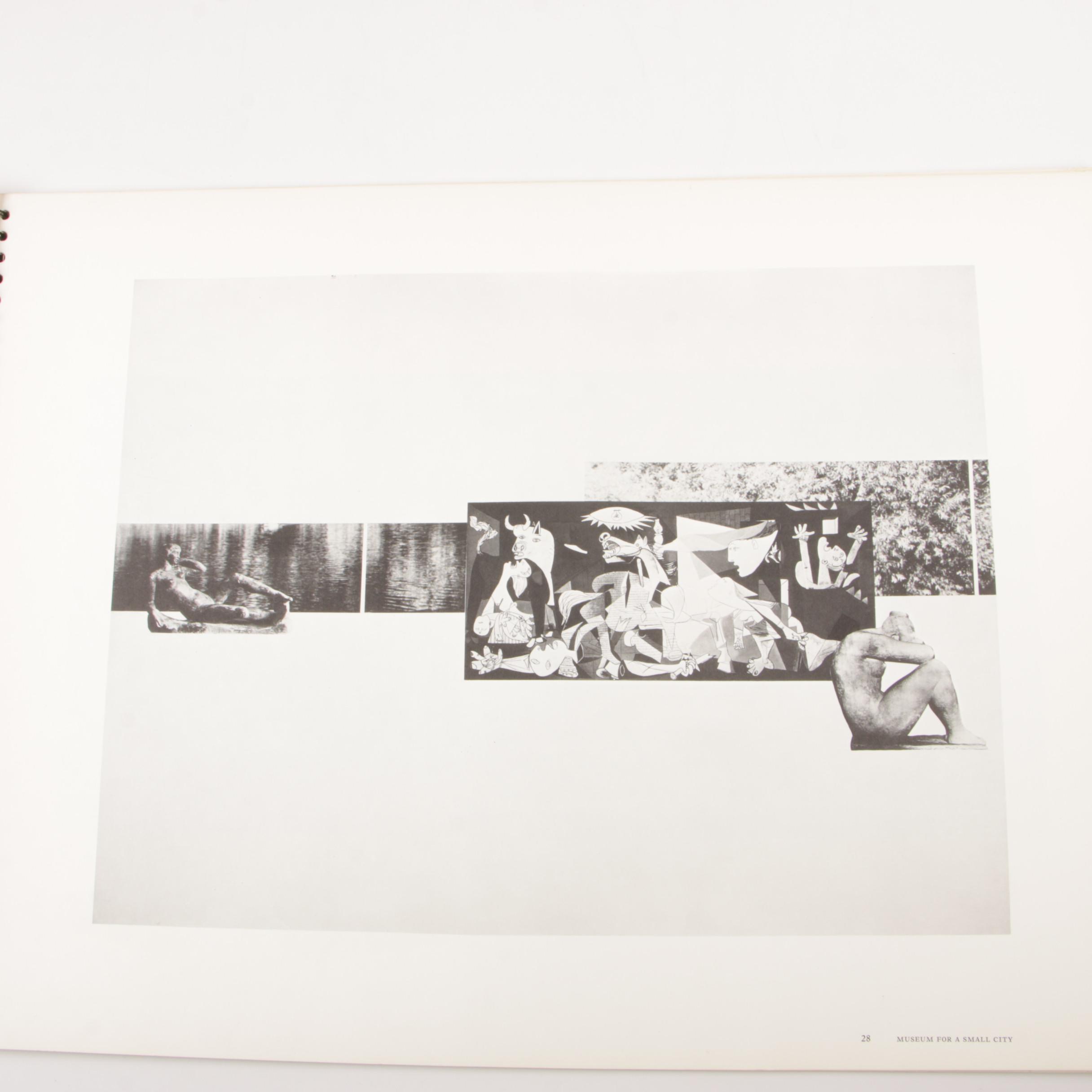 "Ludwig Mies Van Der Rohe" Compilation of Drawings in Museum of Modern Art, 1969