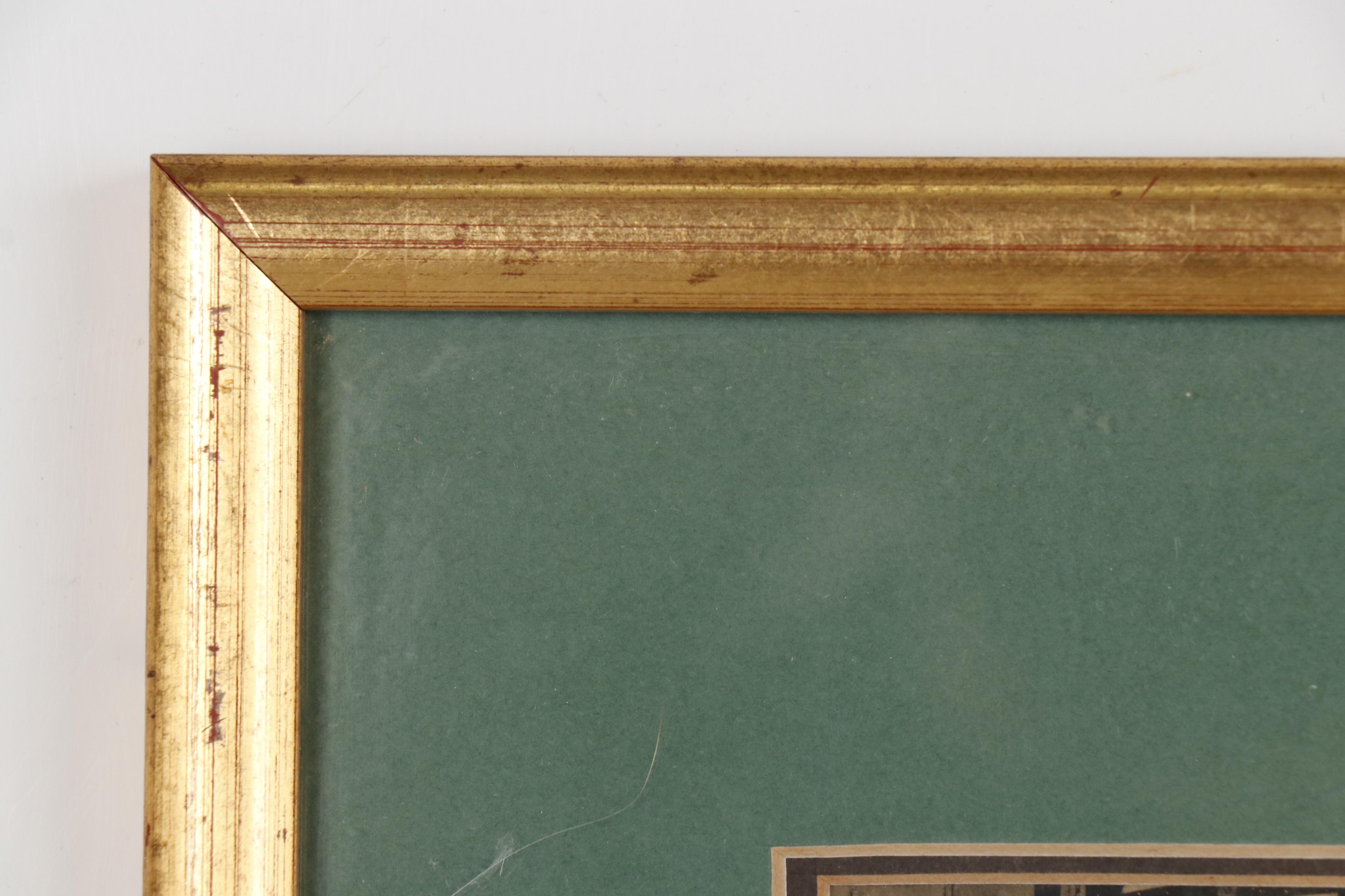 William Charles Palmer Abstract Mixed Media Painting, 1950