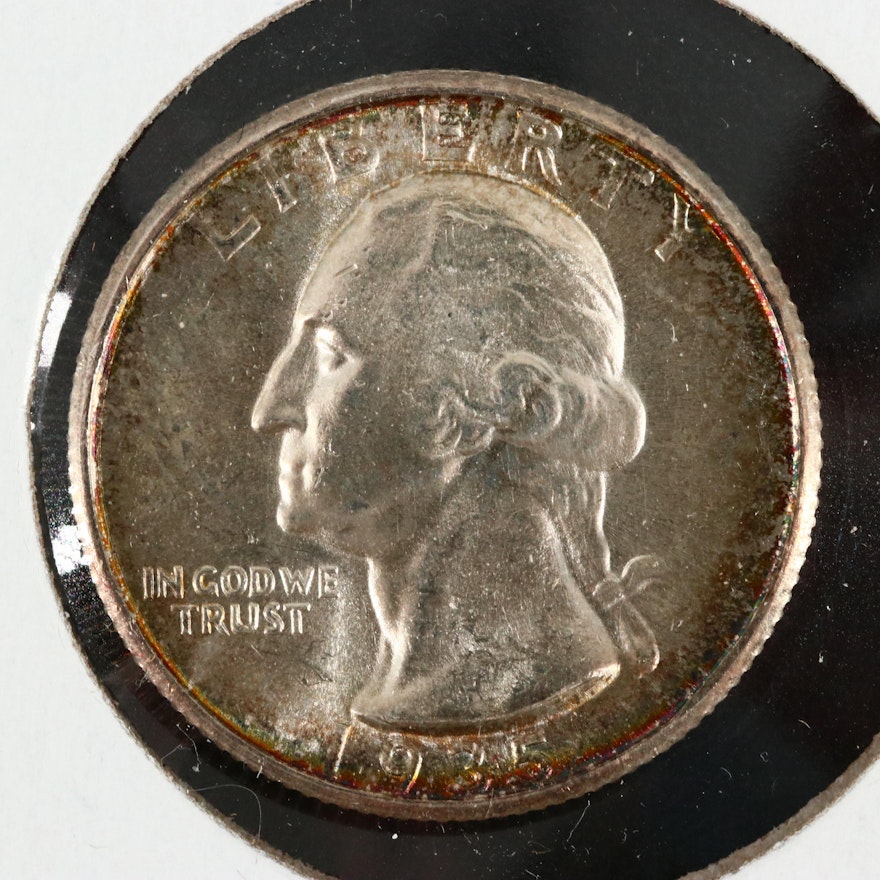 1935-S George Washington Silver Quarter