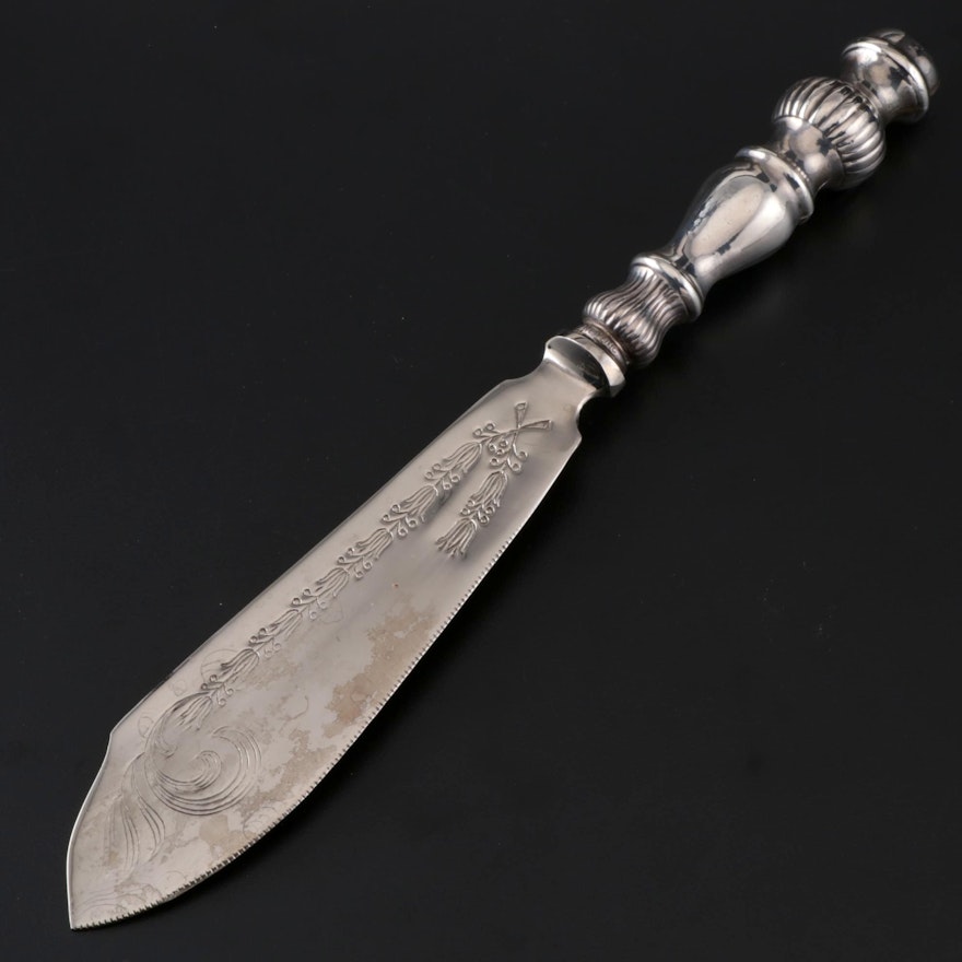 Sterling-Handled Fish Server with Italian Stainless Blade