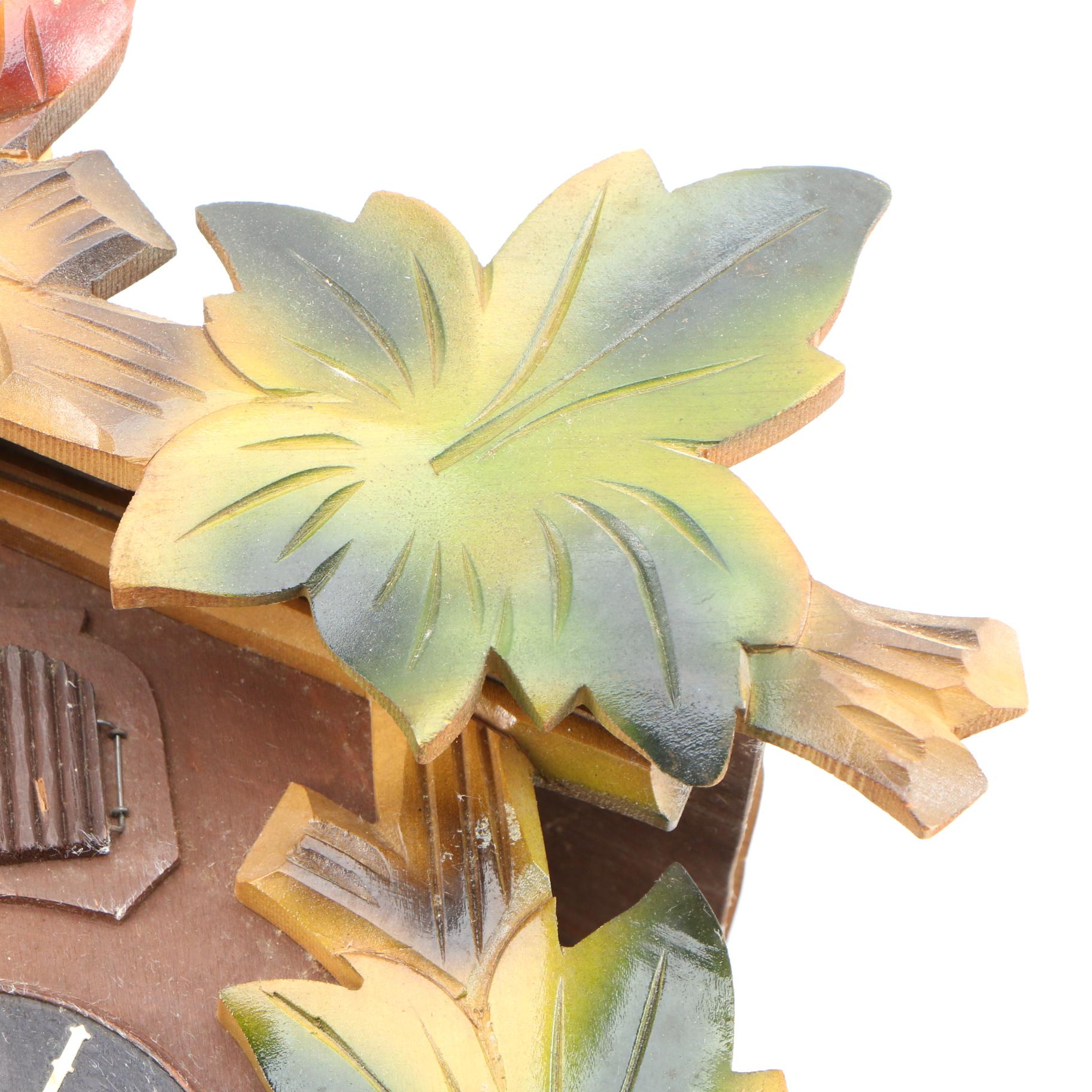 German Cuckoo Clock with Thorens Swiss "Kuckuck Walzer" Movement