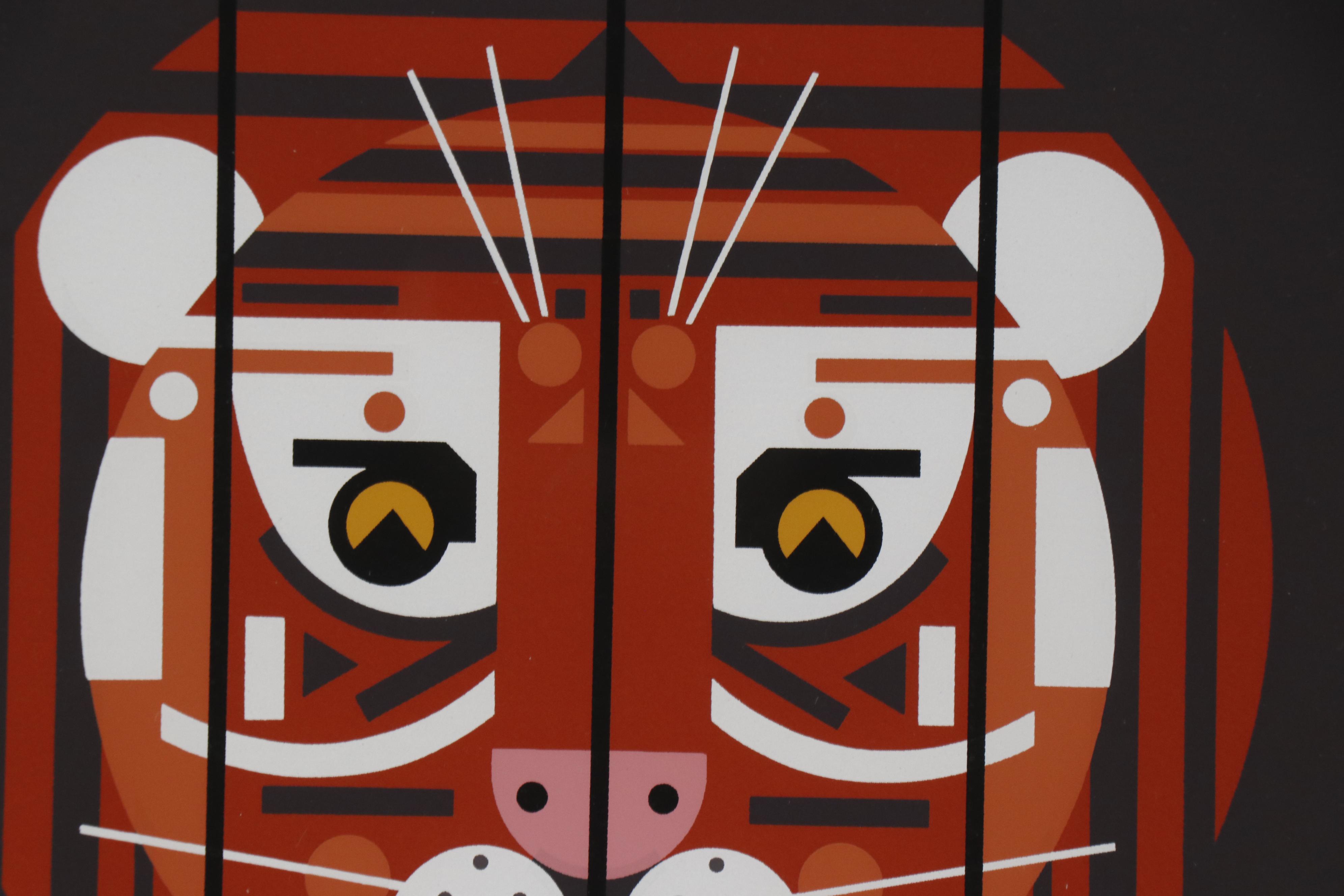 Edie Harper Serigraph "Copycats"