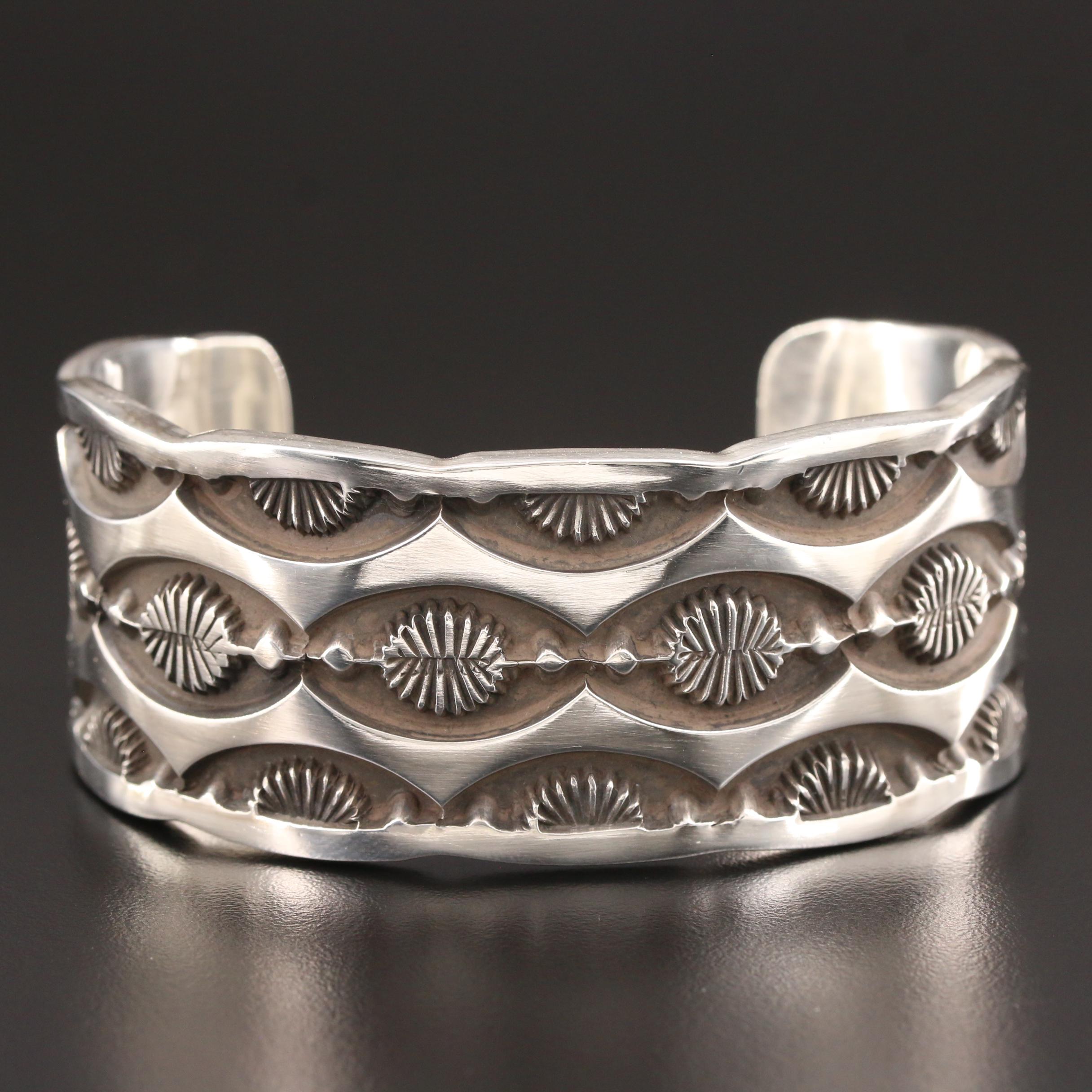 Nora Tahé Bill Navajo Diné Cuff Bracelet