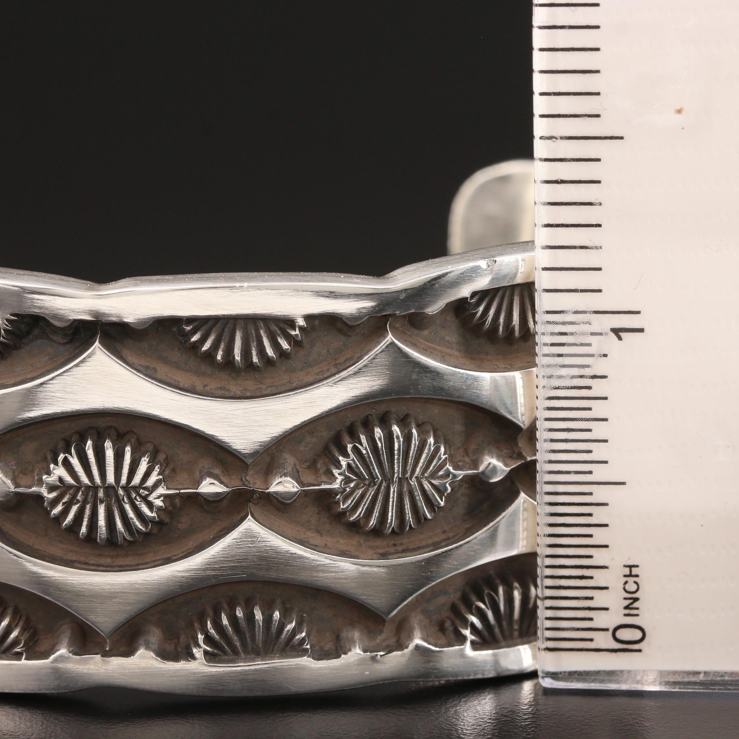 Nora Tahé Bill Navajo Diné Cuff Bracelet