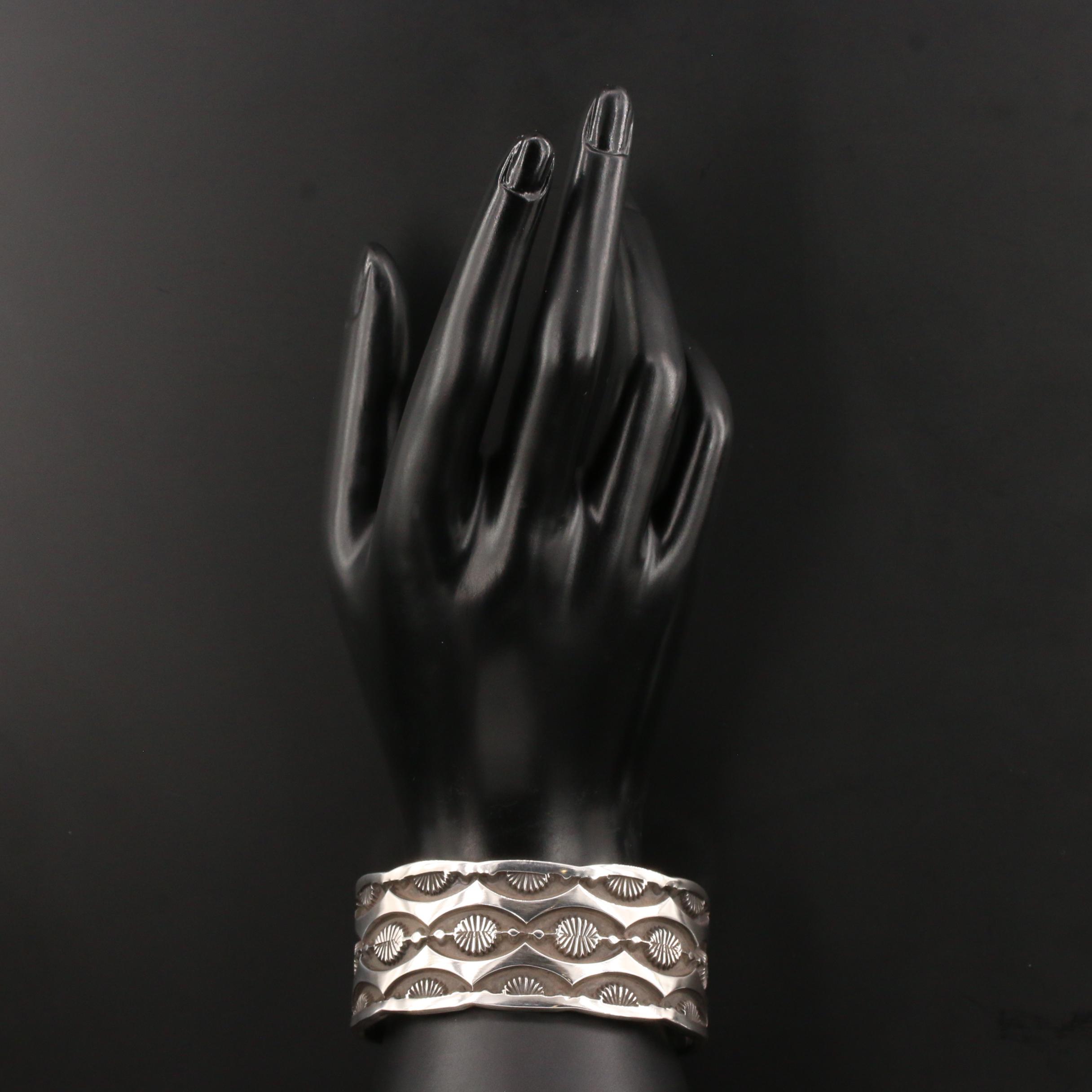 Nora Tahé Bill Navajo Diné Cuff Bracelet