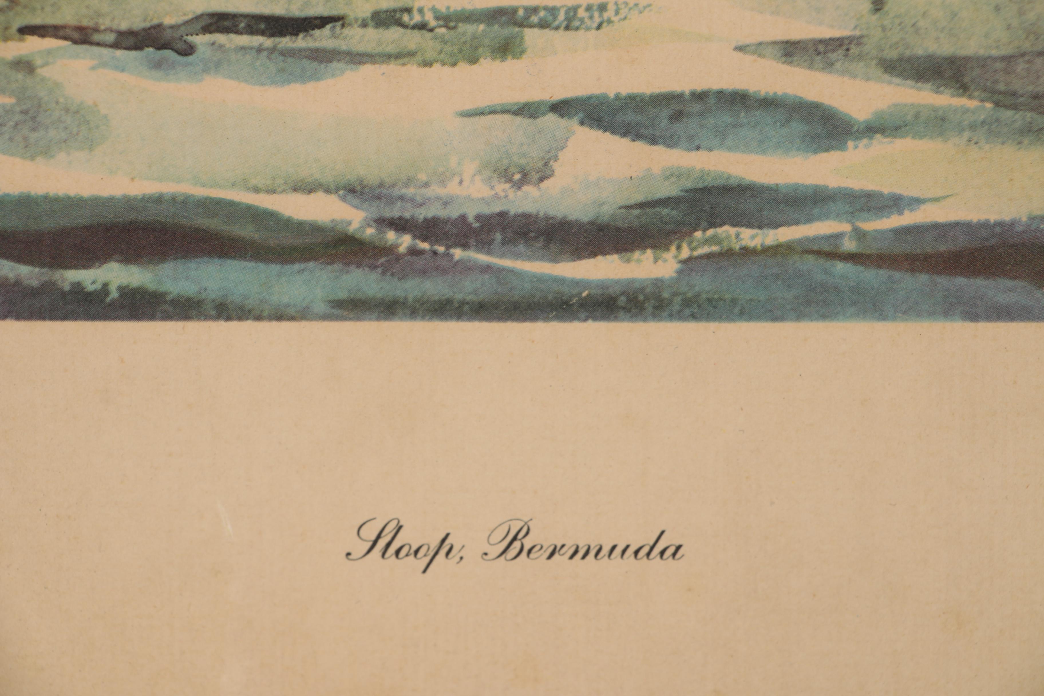 Offset Lithographs after Winslow Homer of Maritime Scenes