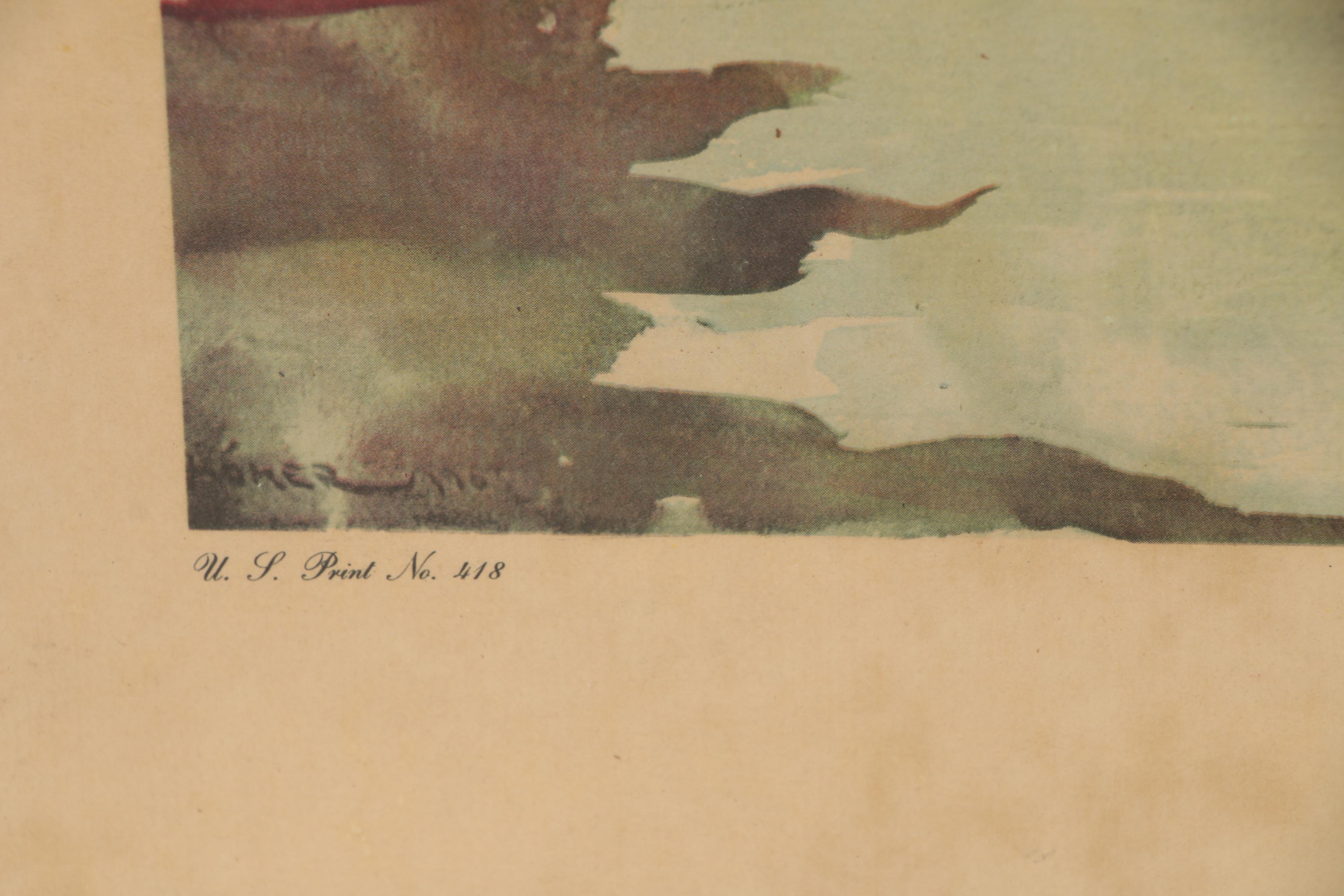 Offset Lithographs after Winslow Homer of Maritime Scenes