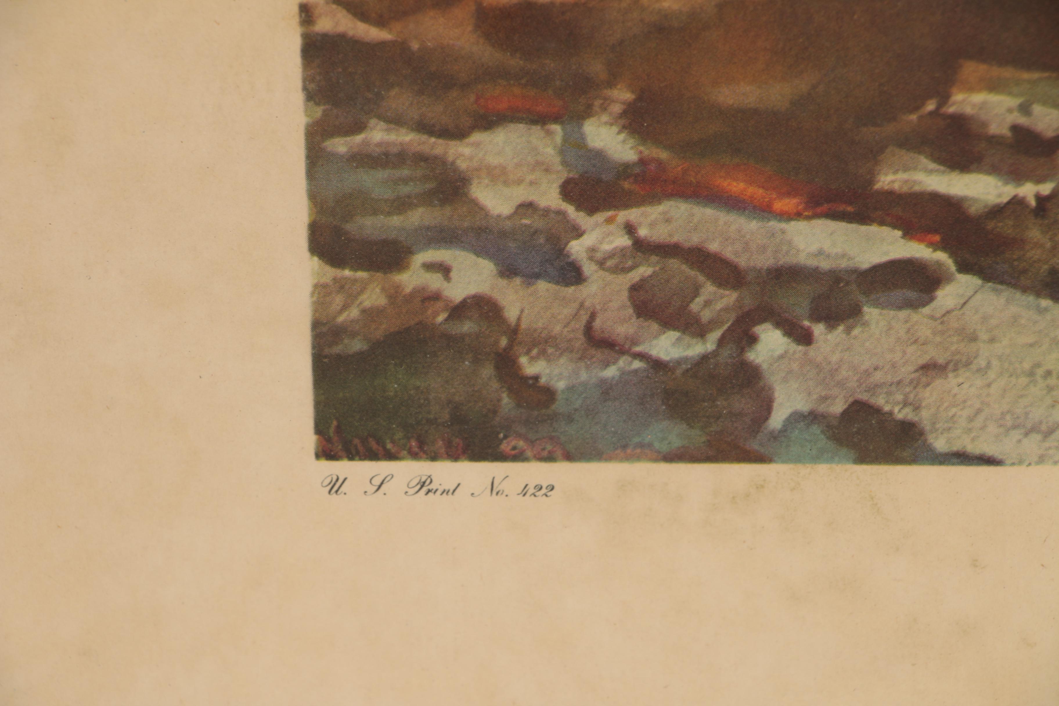 Offset Lithographs after Winslow Homer of Maritime Scenes