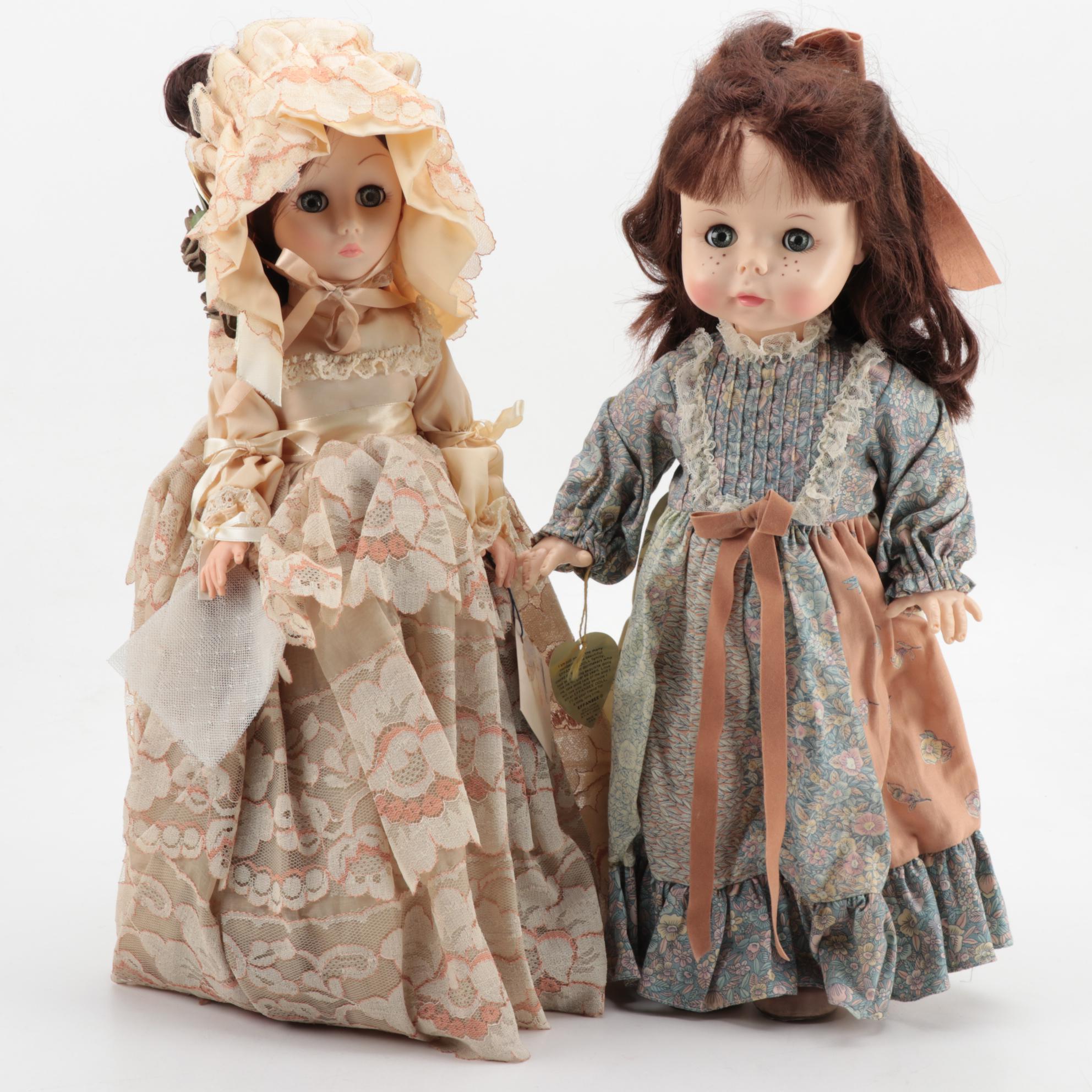 Effanbee Vinyl Dolls Including "Suzie Sunshine" and "Grandes Dames" Series Dolls