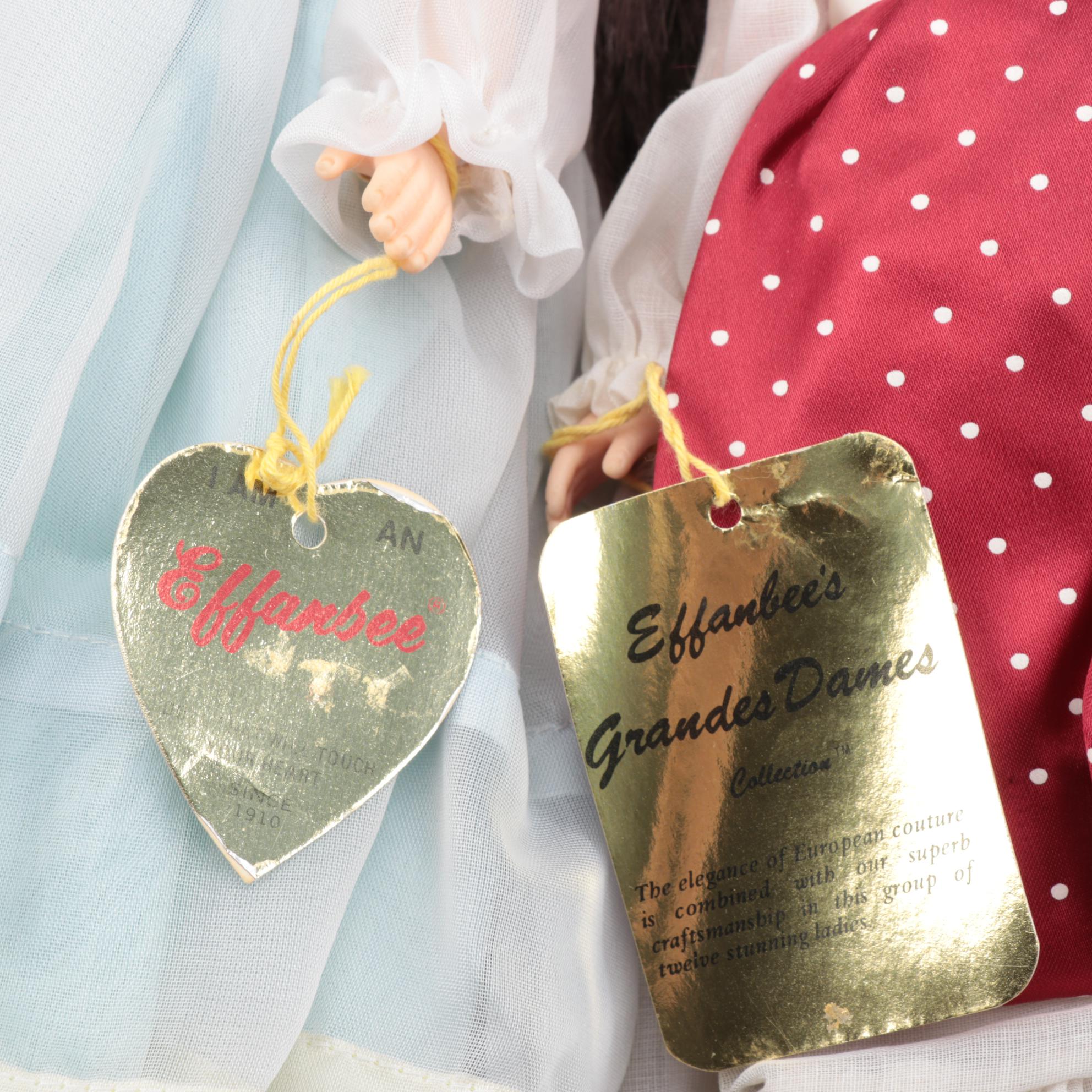 Effanbee Vinyl Dolls Including "Suzie Sunshine" and "Grandes Dames" Series Dolls