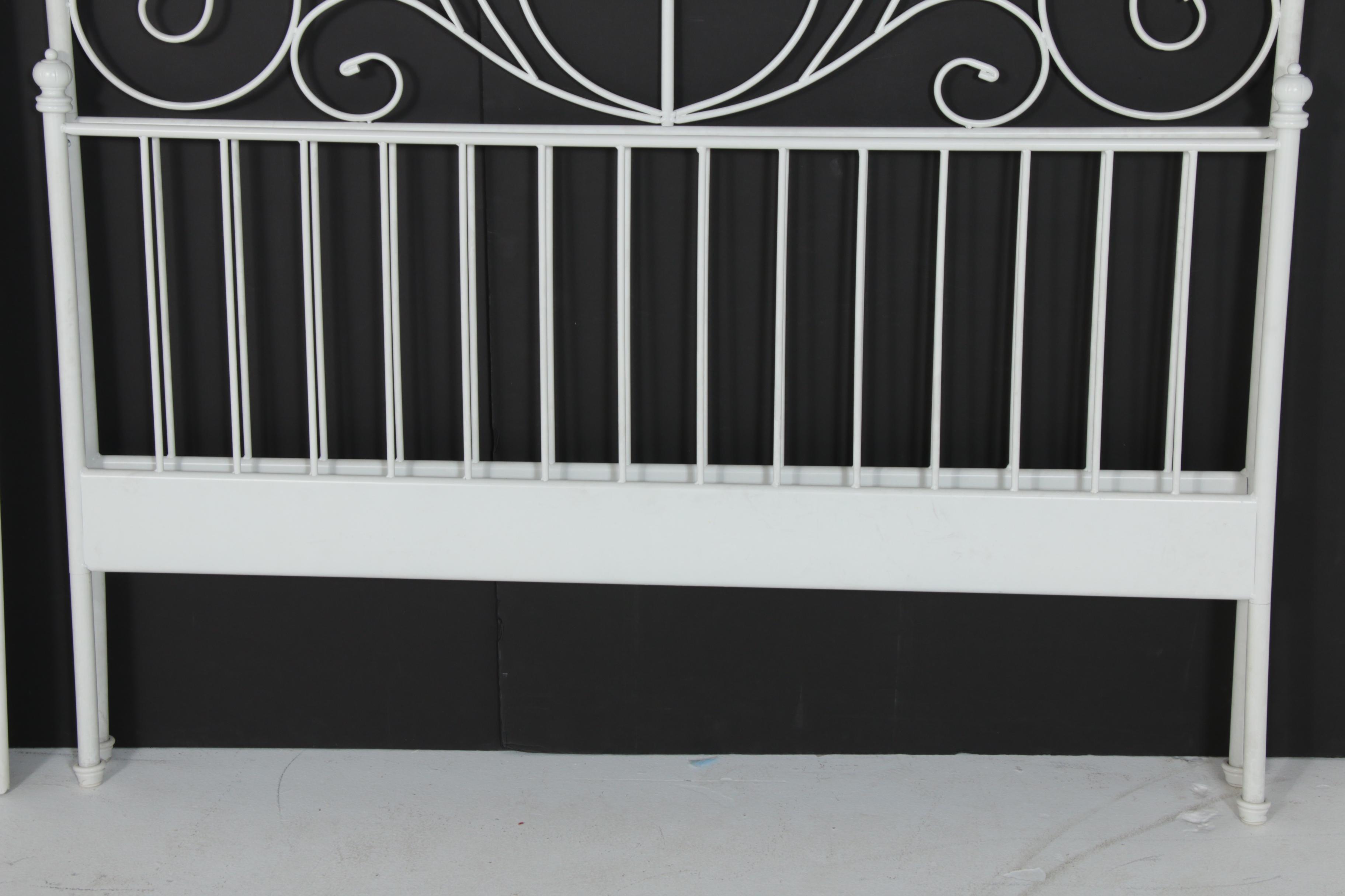 IKEA "Leirvik" Queen Size Metal Bed