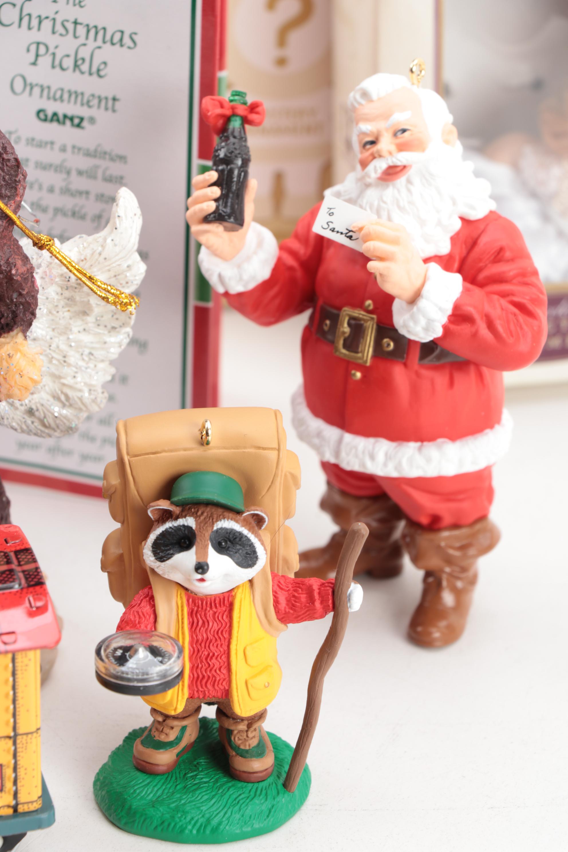 Hallmark, Enesco, Polystone, Carlton and Other Christmas Ornaments