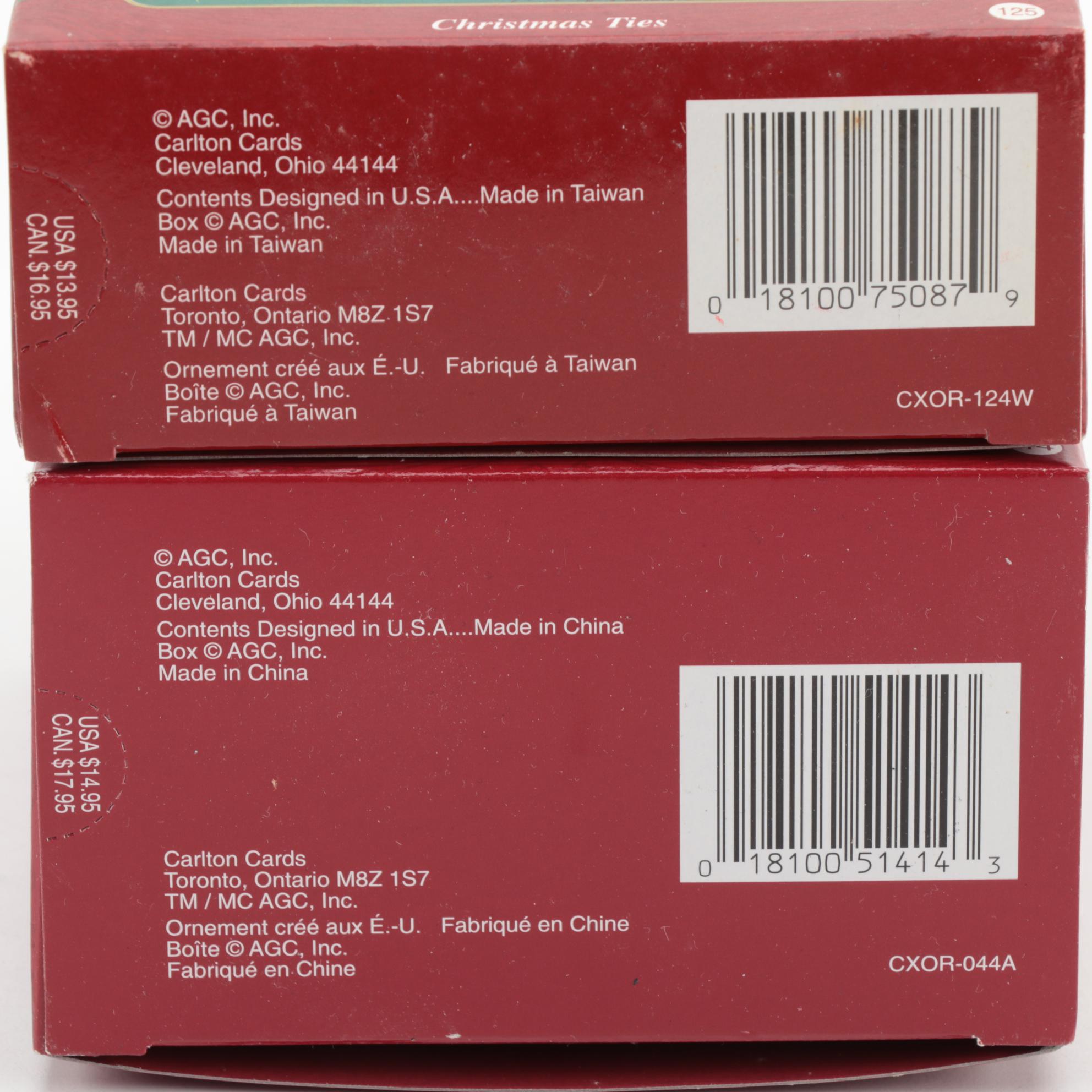 Hallmark, Enesco, Polystone, Carlton and Other Christmas Ornaments