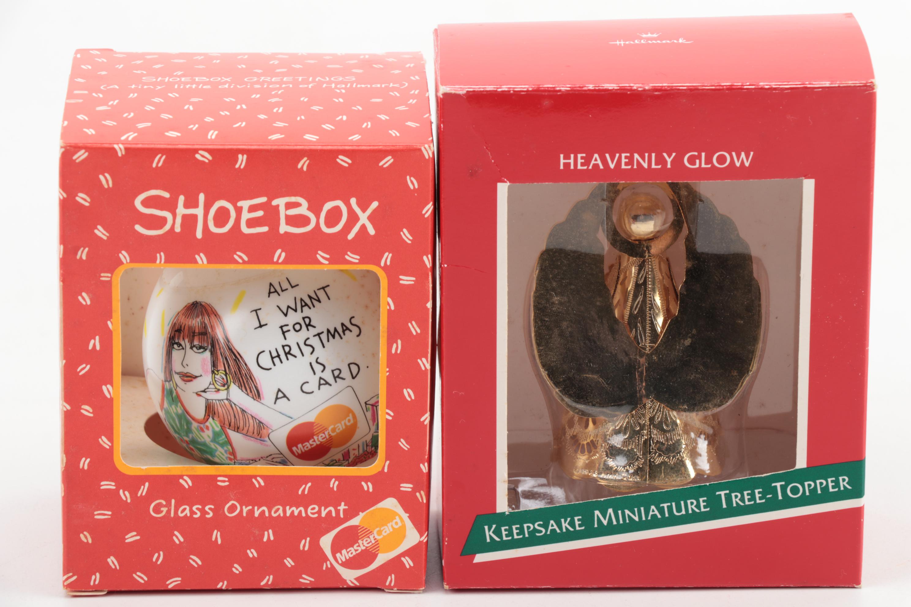 Hallmark, Enesco, Polystone, Carlton and Other Christmas Ornaments