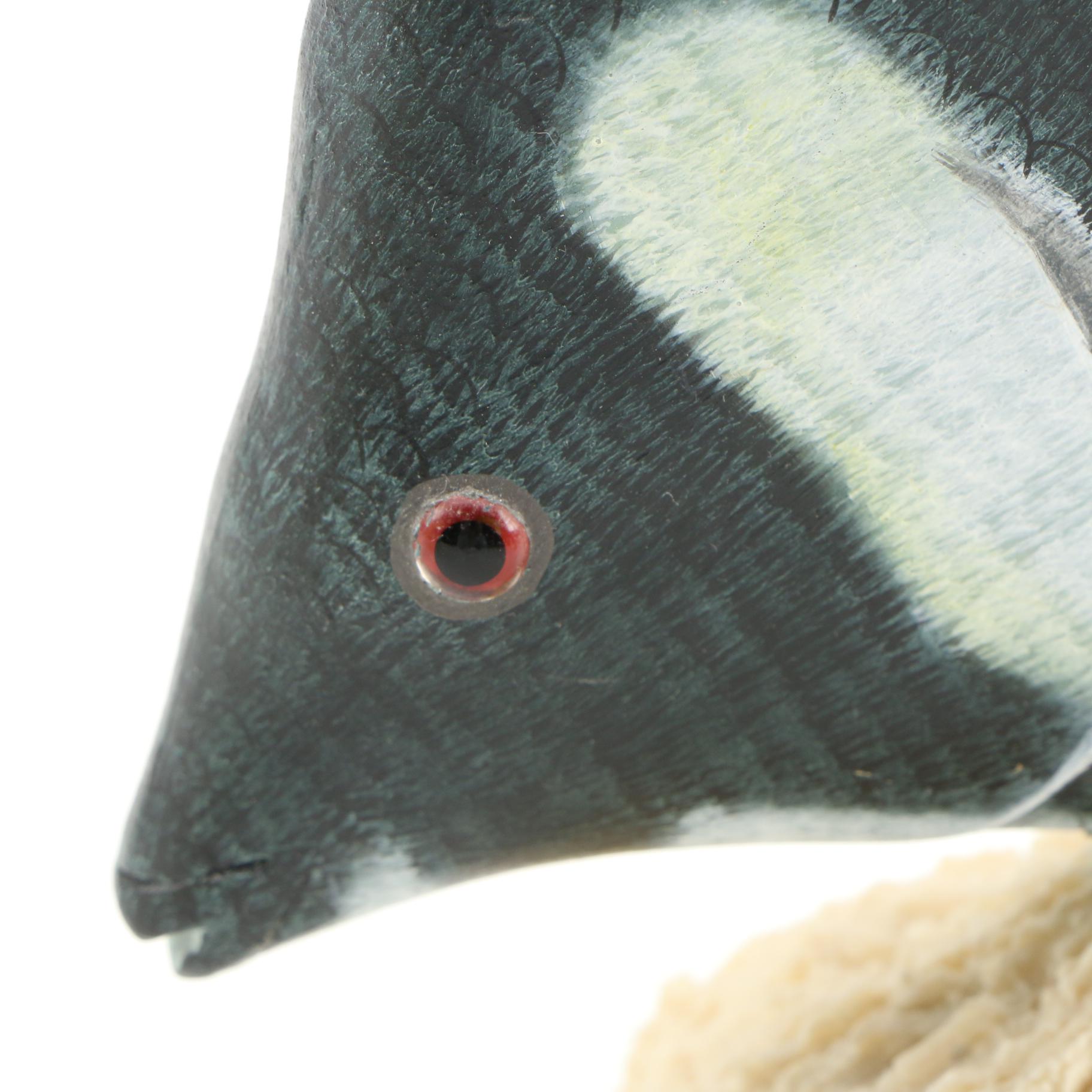 Penco and Continental Creations Hand-Painted Wooden Tropical Fish Figurines