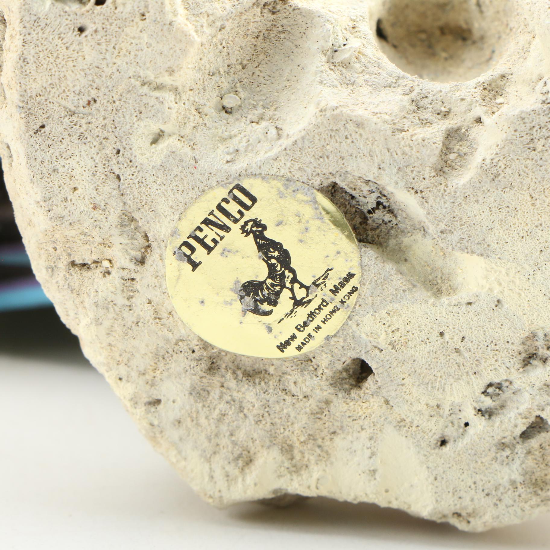 Penco and Continental Creations Hand-Painted Wooden Tropical Fish Figurines