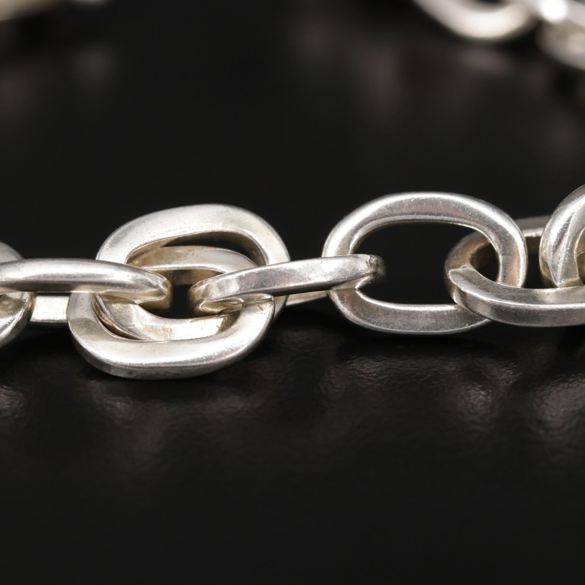 Sterling Silver Chain Link Bracelet