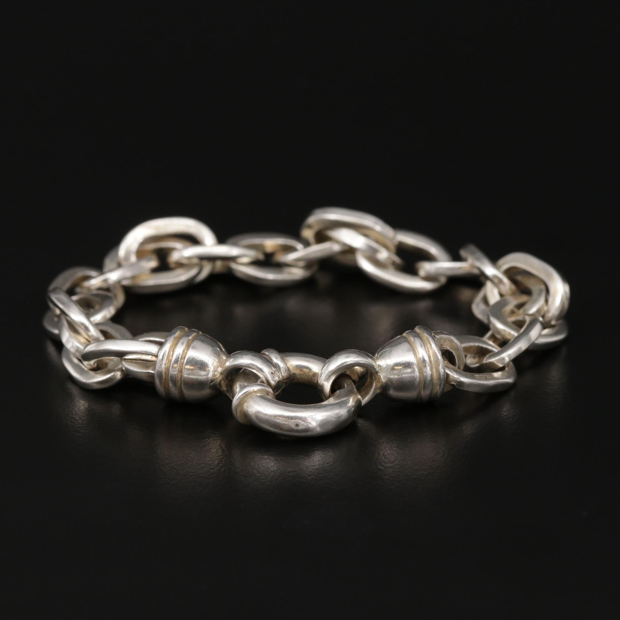 Sterling Silver Chain Link Bracelet