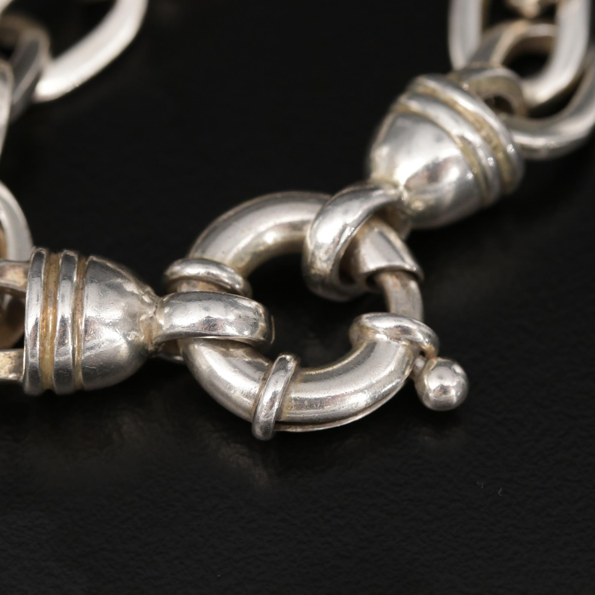 Sterling Silver Chain Link Bracelet