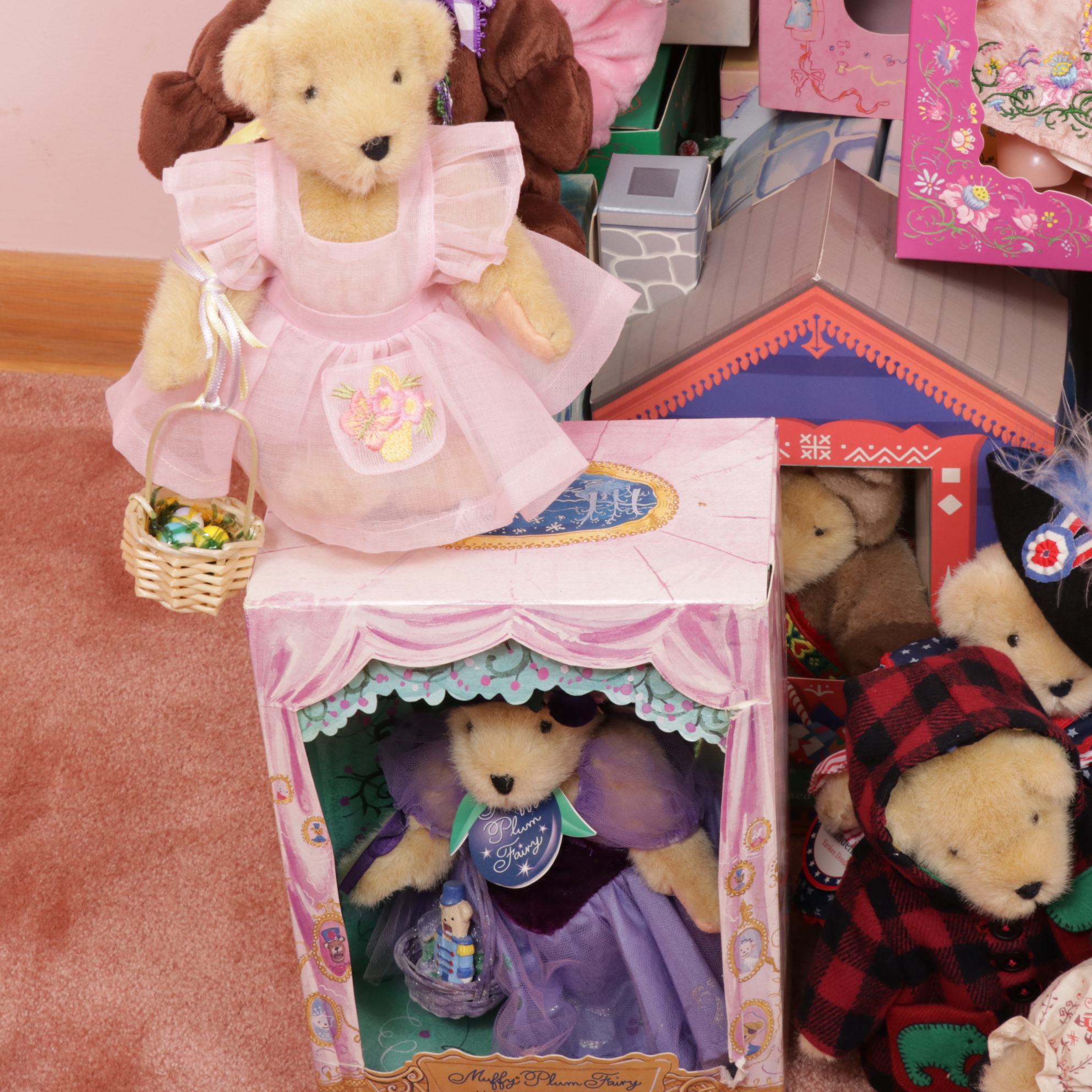 Muffy Vanderbear Stuffed Bears Including Muffy Couture and Accessories