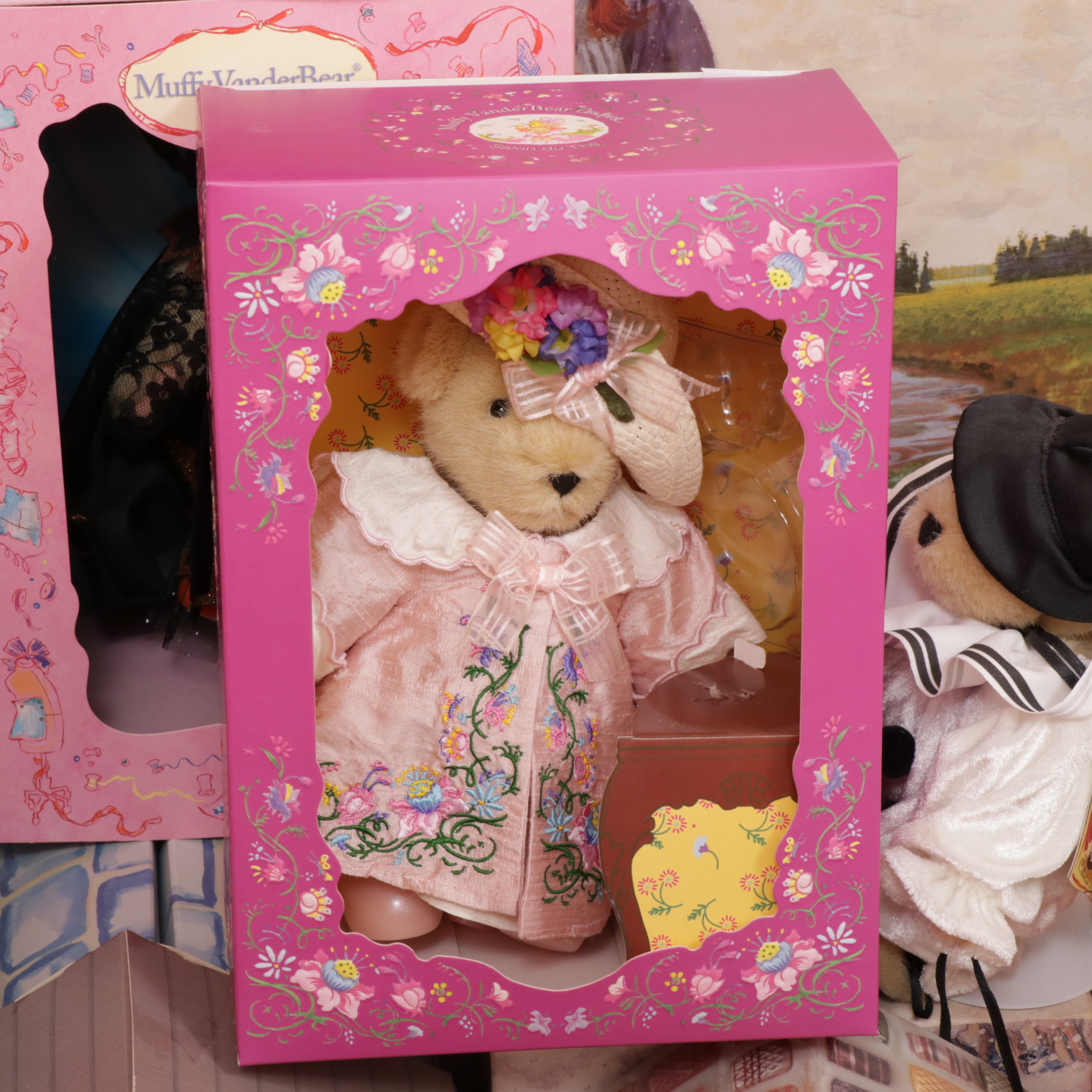 Muffy Vanderbear Stuffed Bears Including Muffy Couture and Accessories
