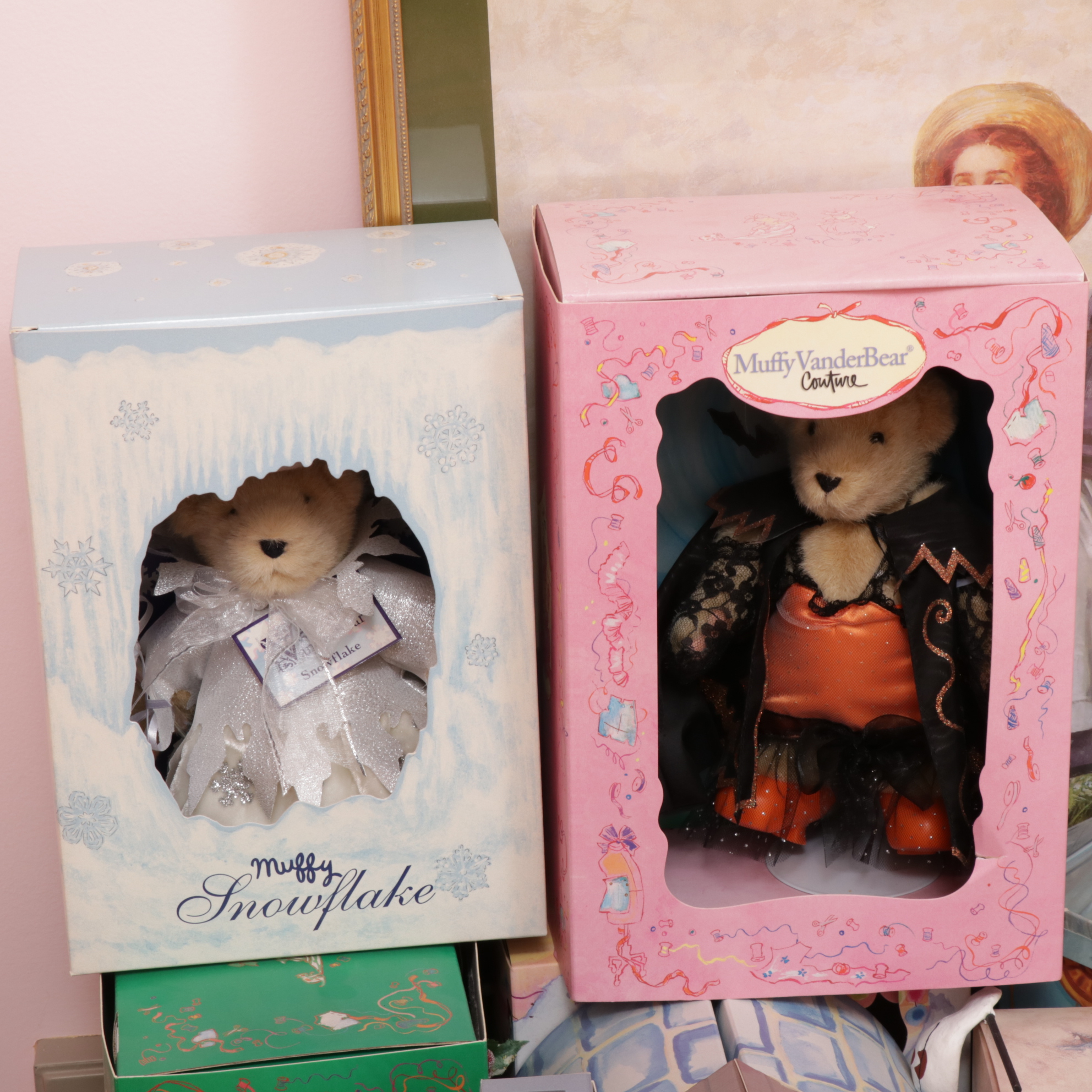 Muffy Vanderbear Stuffed Bears Including Muffy Couture and Accessories
