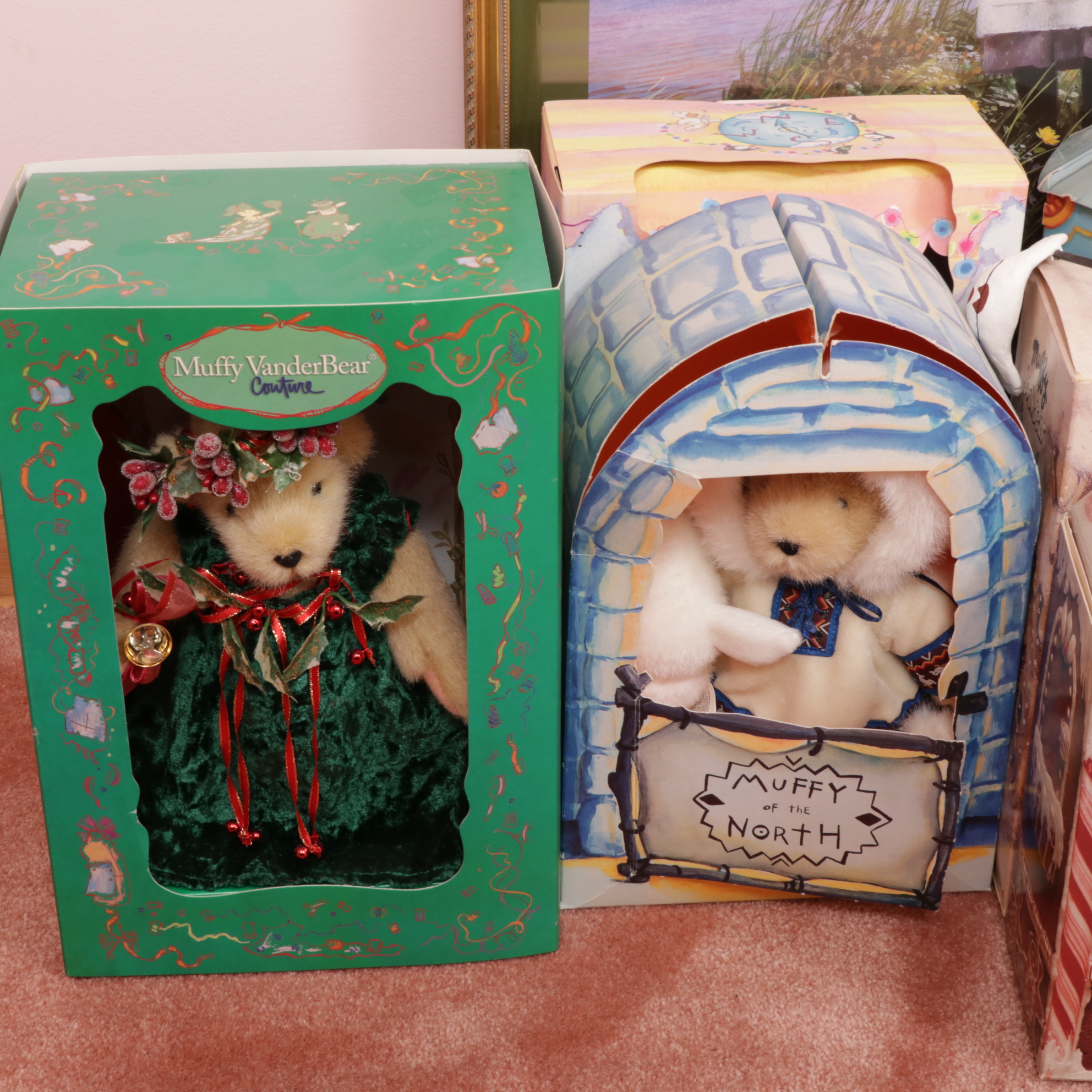 Muffy Vanderbear Stuffed Bears Including Muffy Couture and Accessories