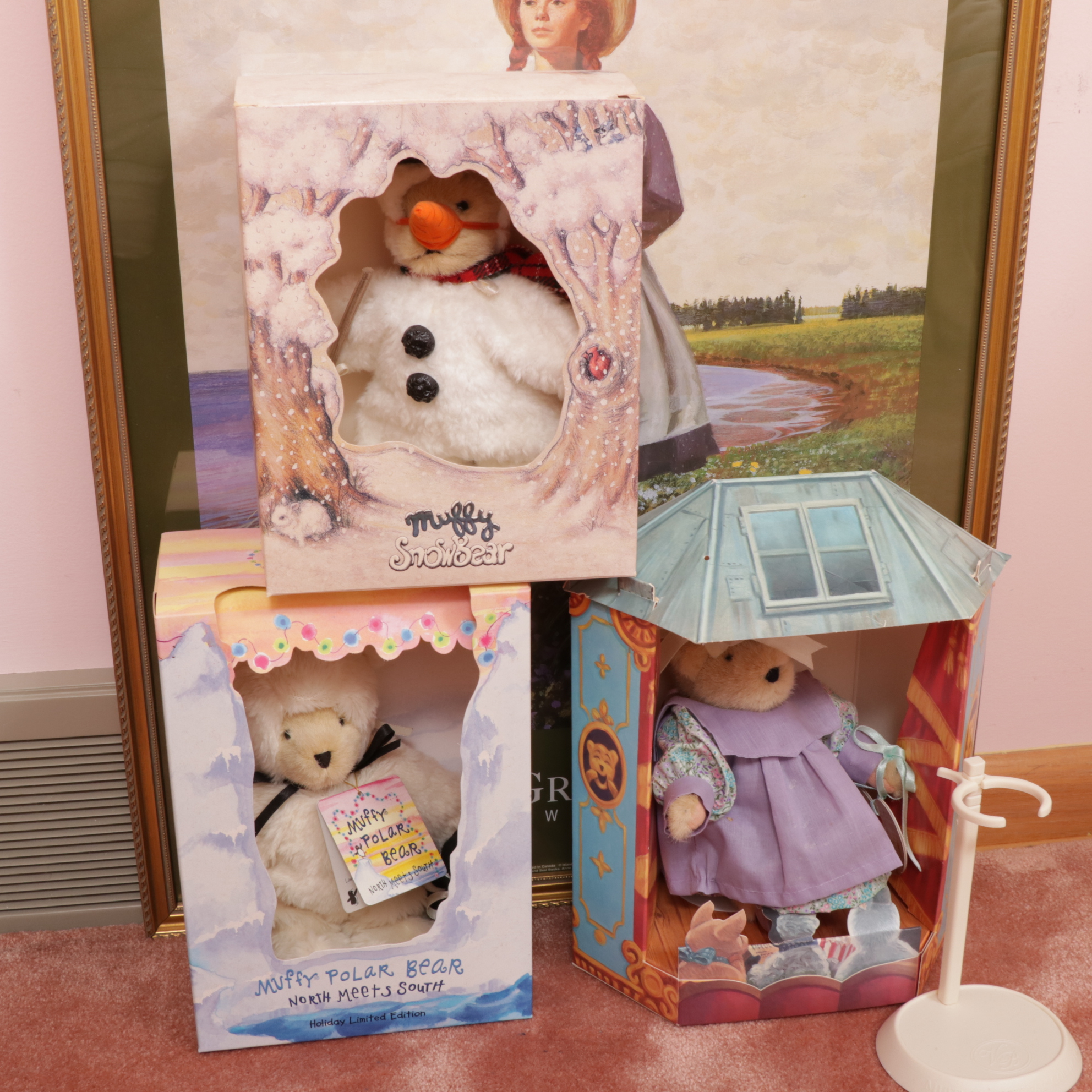 Muffy Vanderbear Stuffed Bears Including Muffy Couture and Accessories