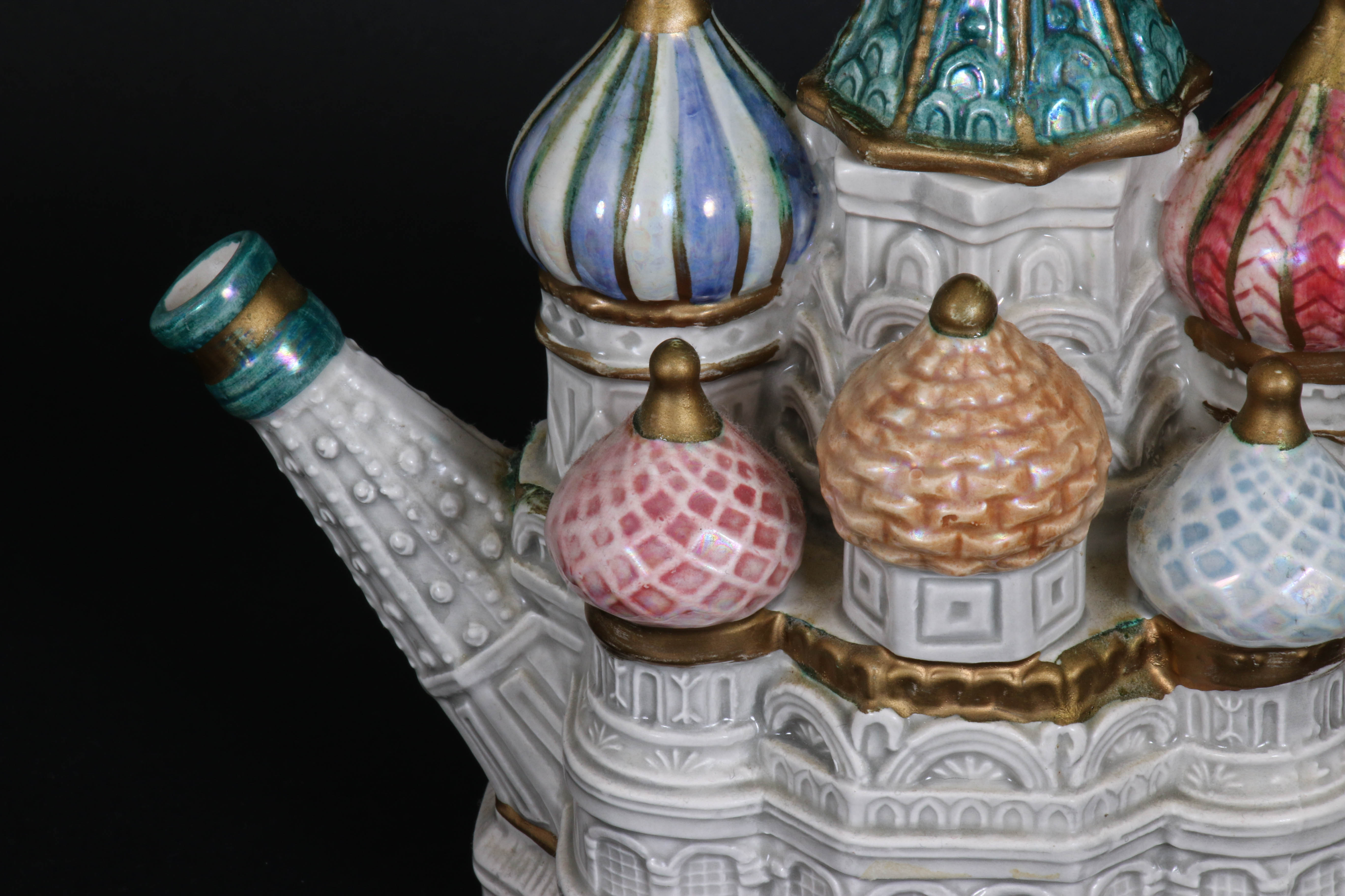 Fitz & Floyd "Famous Landmarks Around the World" Ceramic Teapots