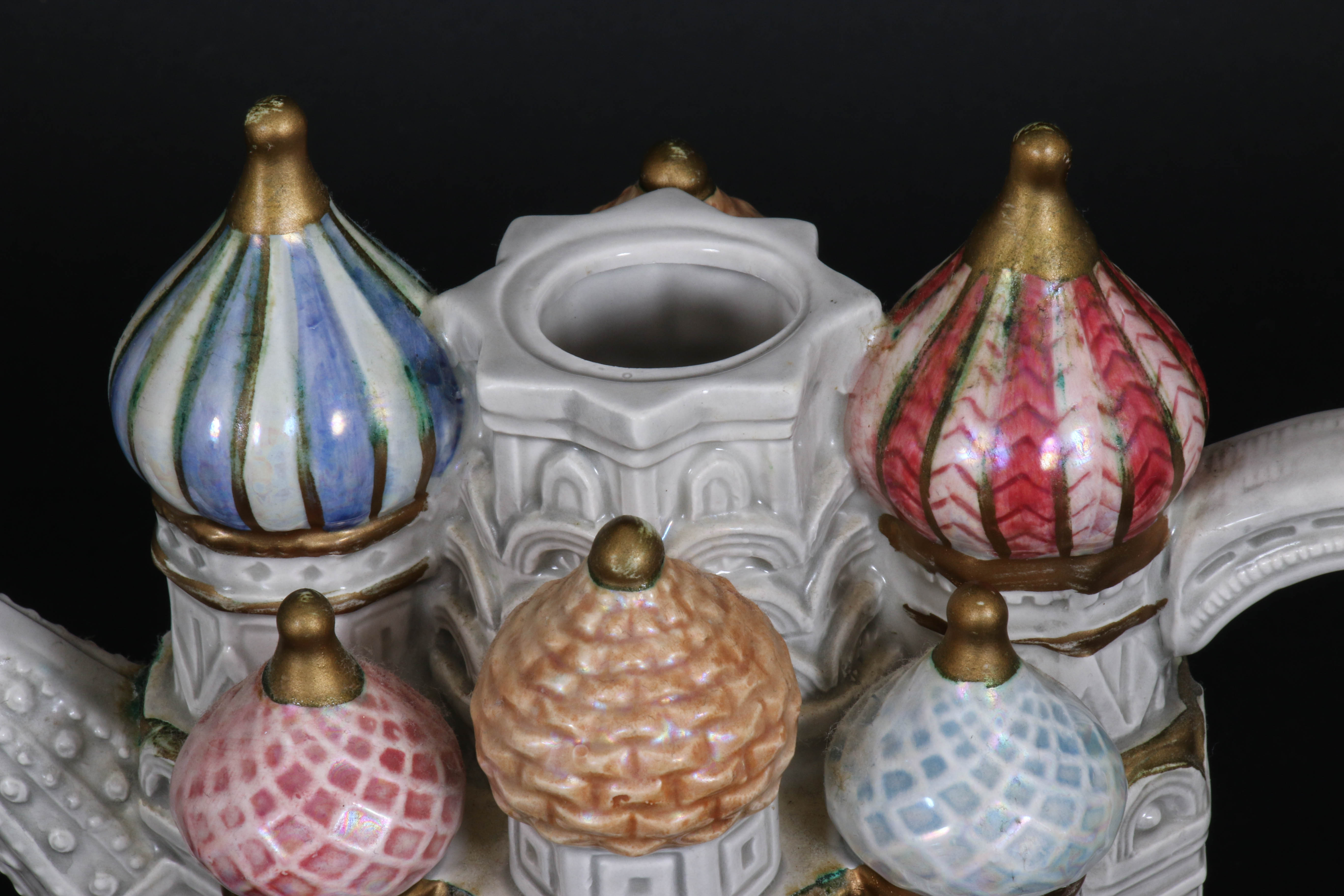 Fitz & Floyd "Famous Landmarks Around the World" Ceramic Teapots