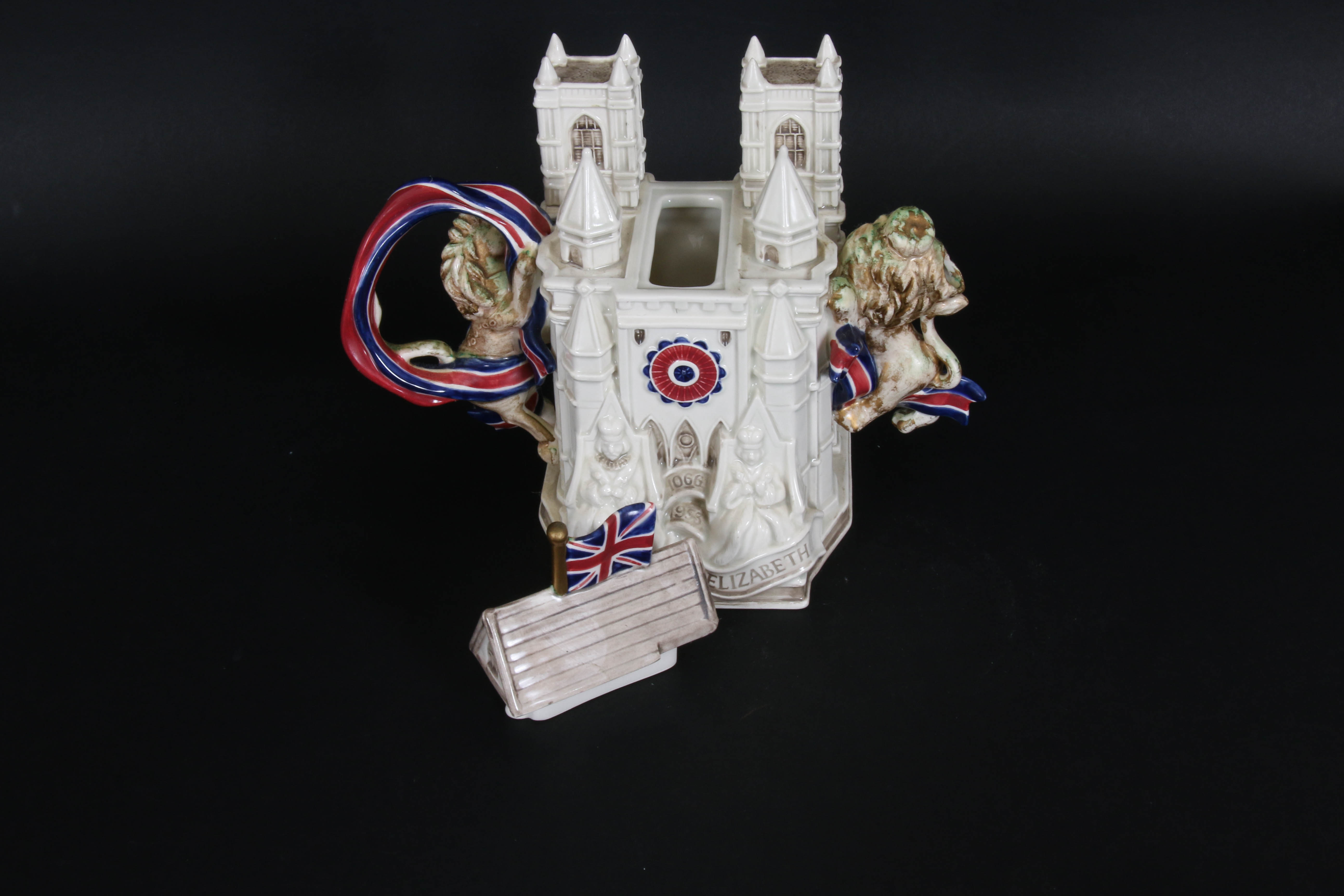 Fitz & Floyd "Famous Landmarks Around the World" Ceramic Teapots