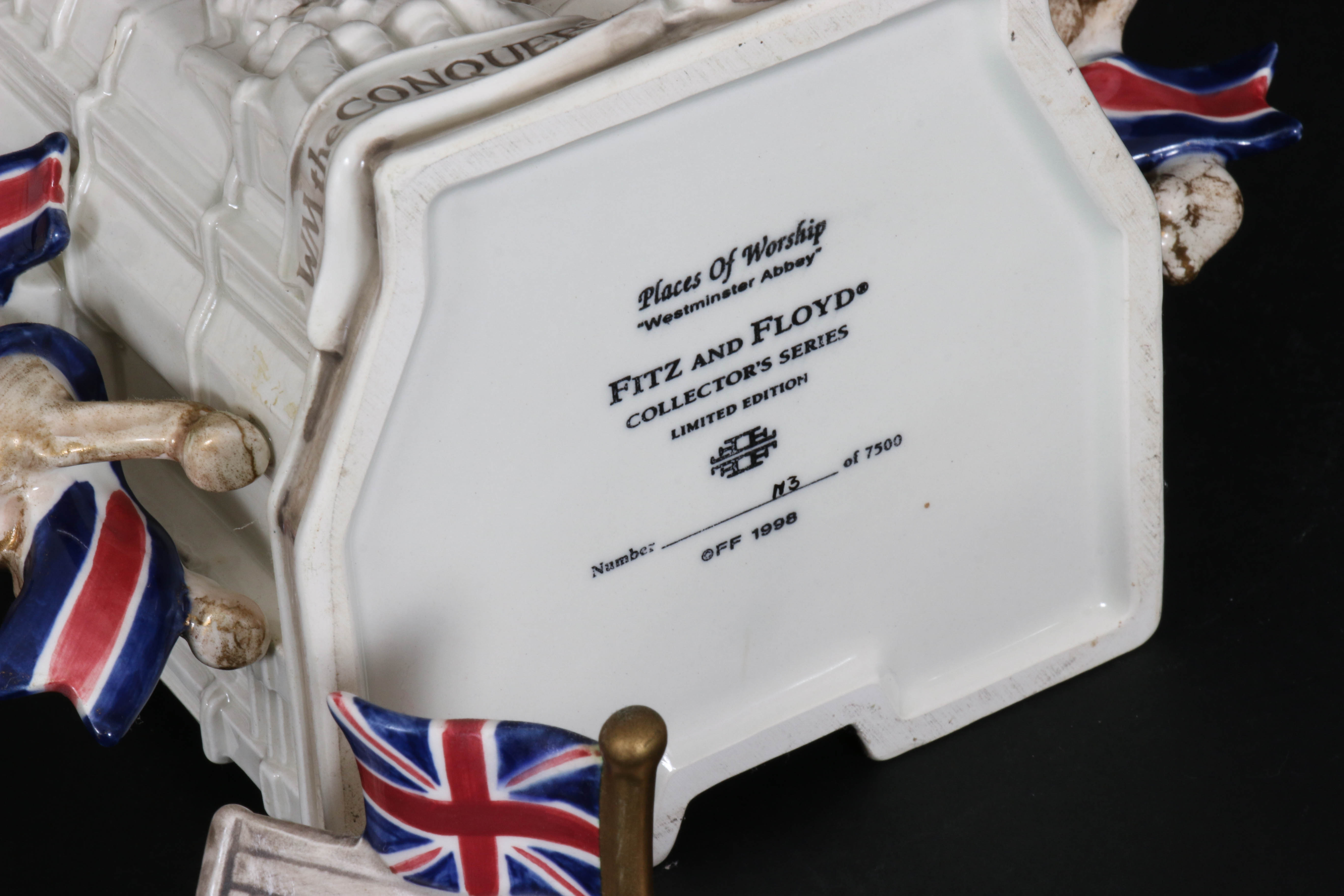 Fitz & Floyd "Famous Landmarks Around the World" Ceramic Teapots