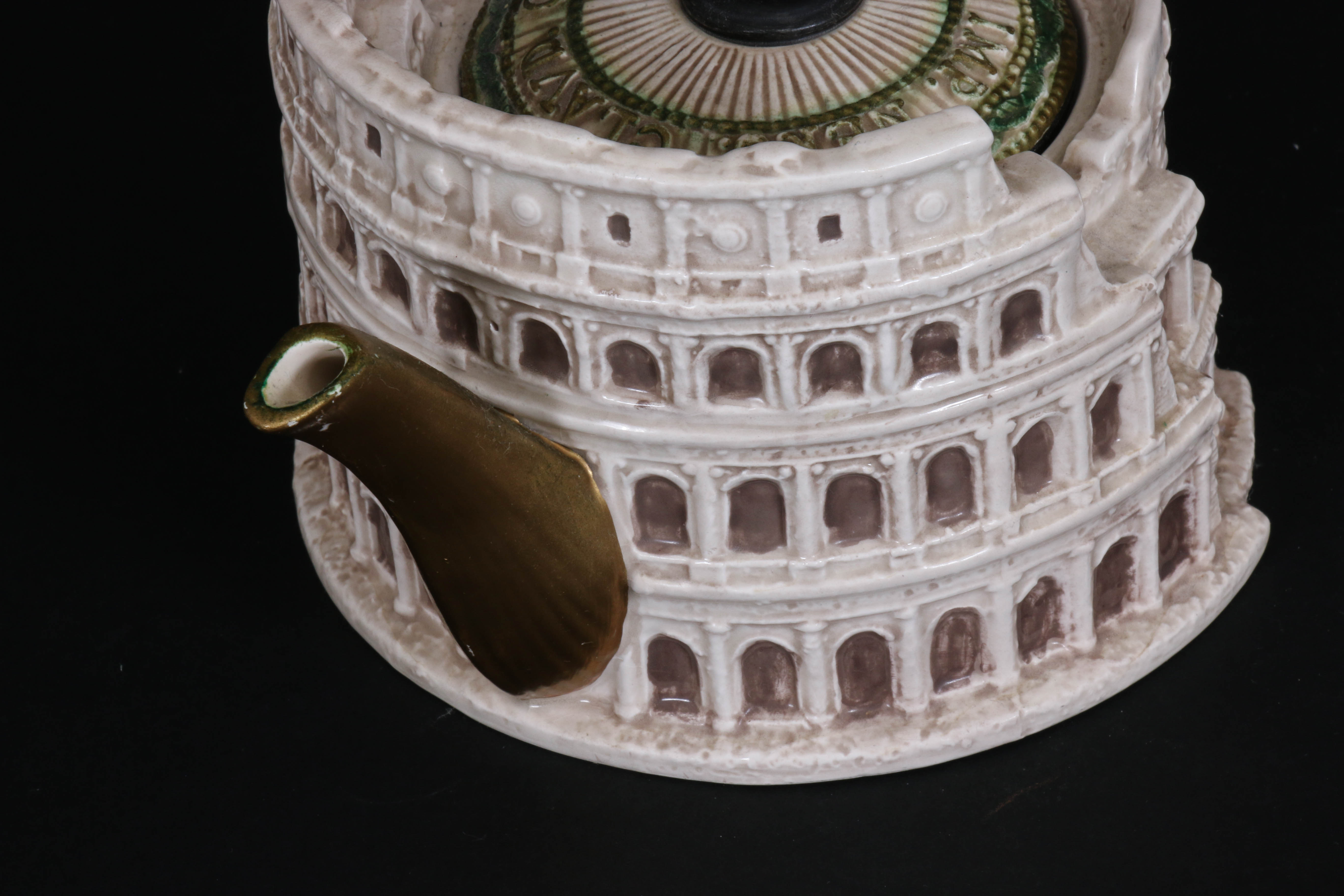 Fitz & Floyd "Famous Landmarks Around the World" Ceramic Teapots