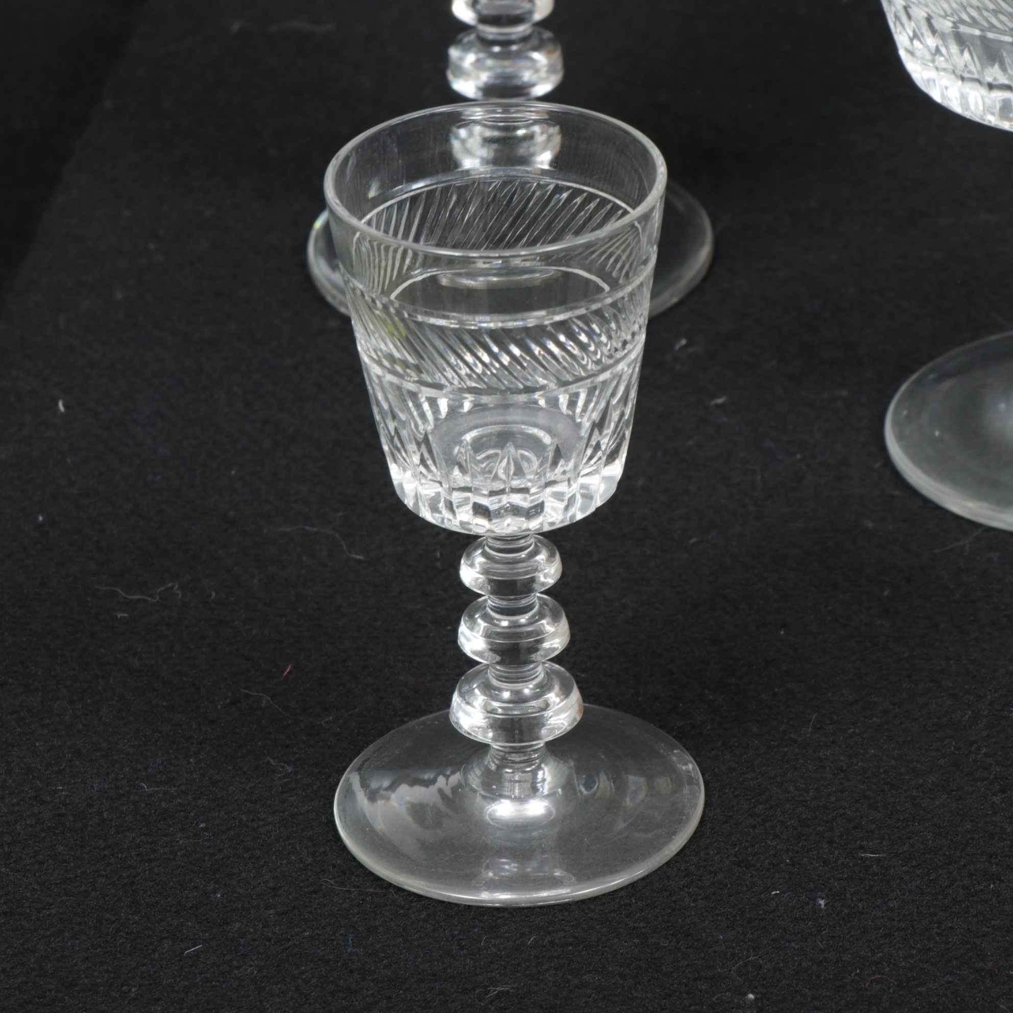 Cut Crystal Stemware, 1950s