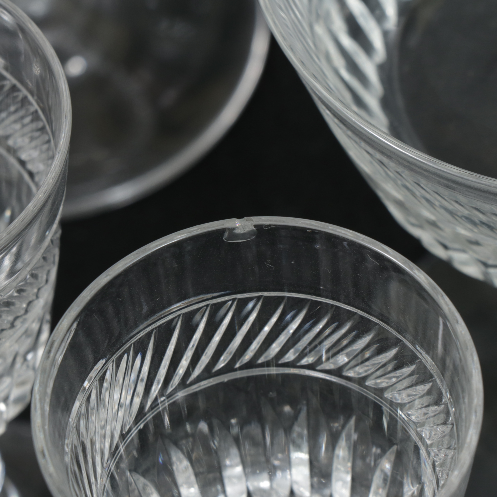 Cut Crystal Stemware, 1950s