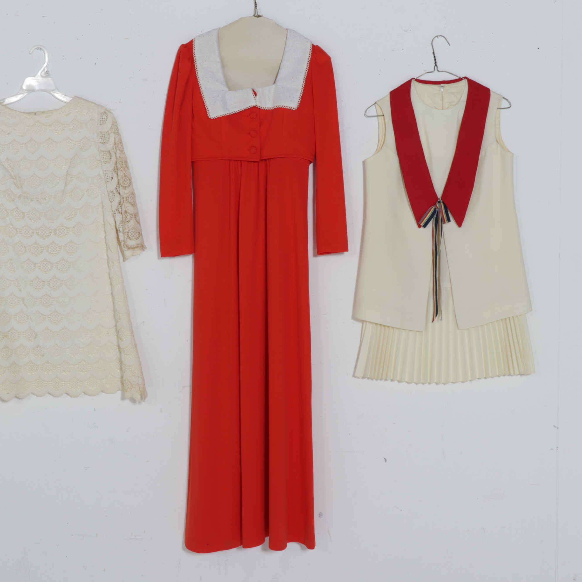 Lace Dress and Dress and Skirt Sets, Vintage