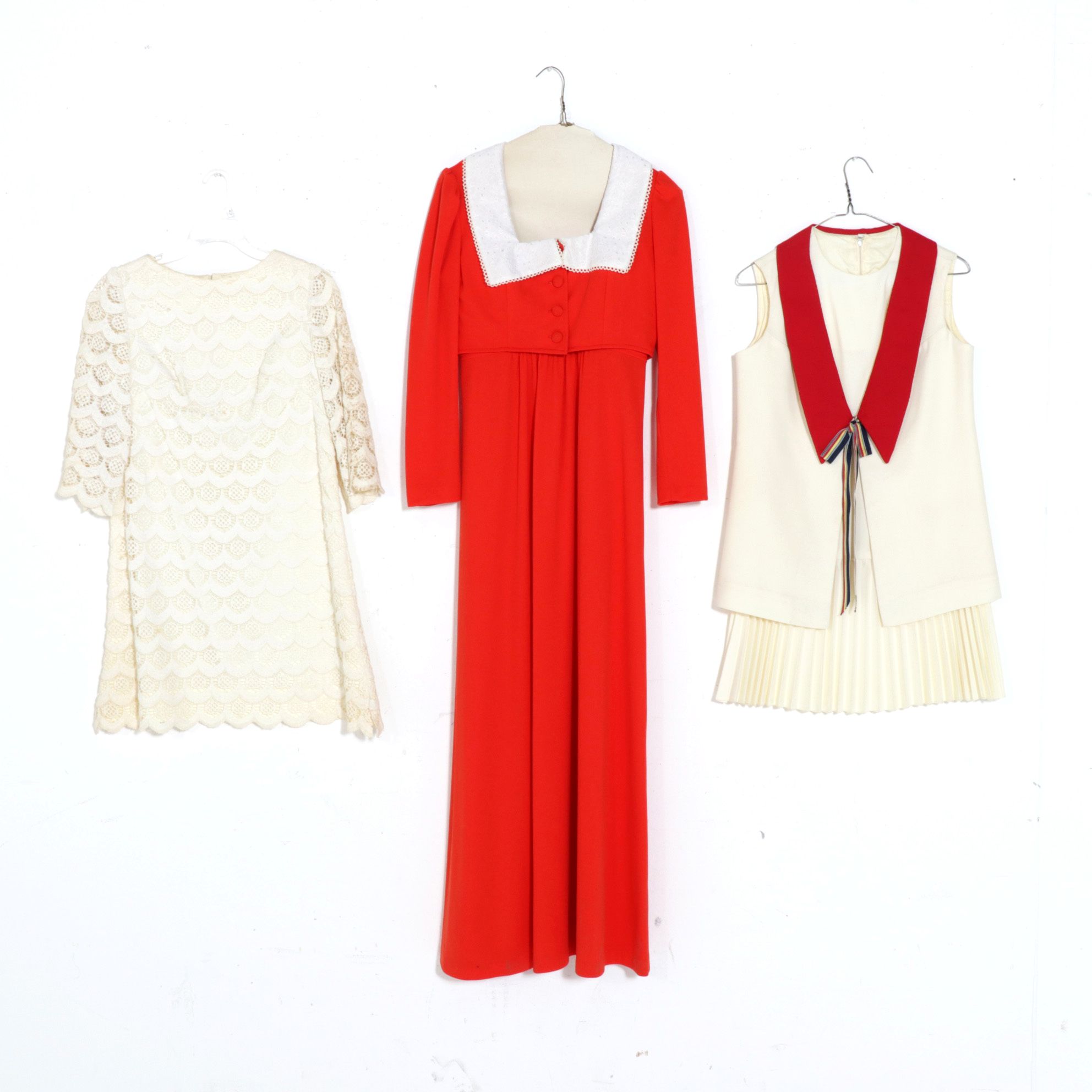 Lace Dress and Dress and Skirt Sets, Vintage