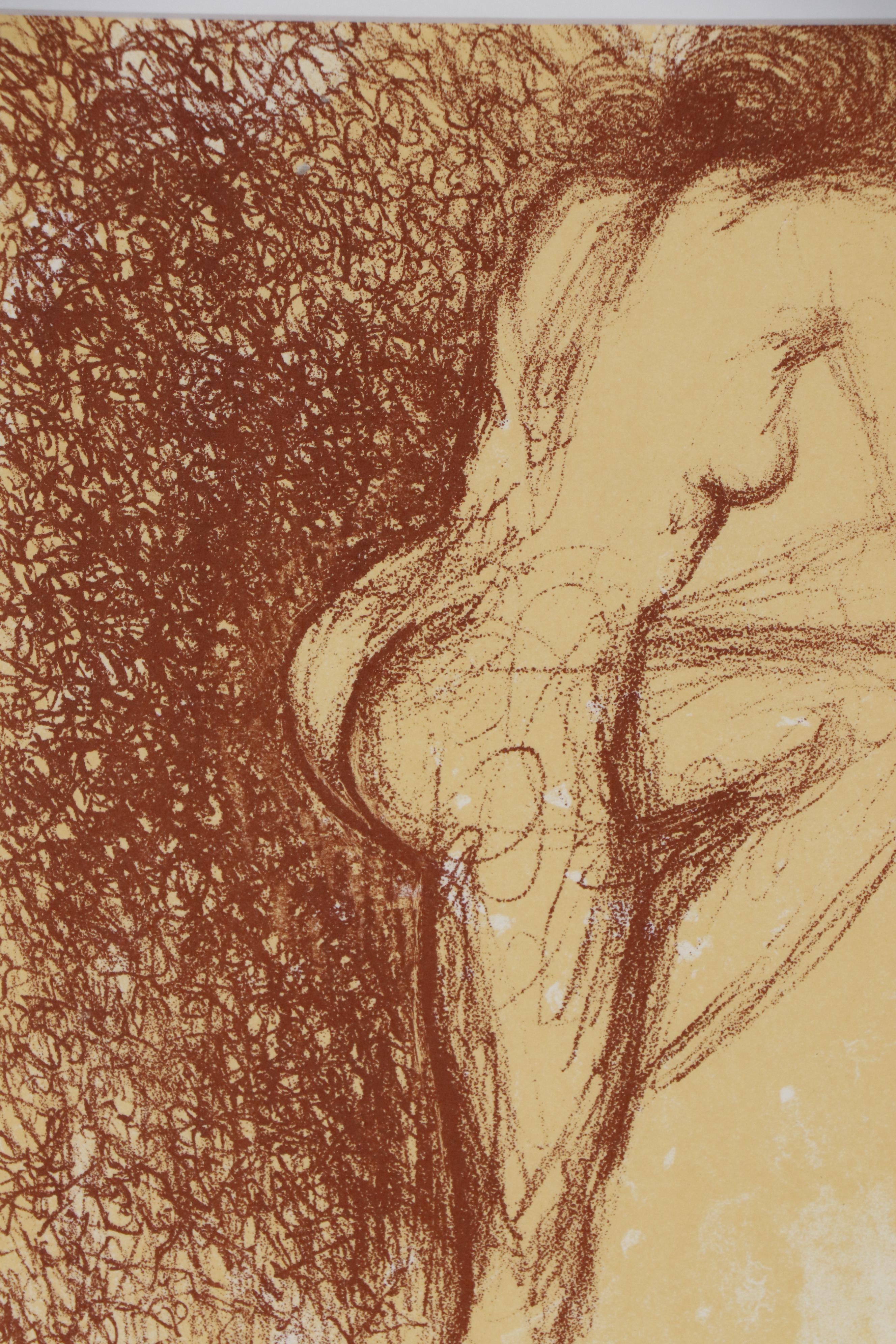 Salvador Dalí Lithograph for "Hommage à Meissonier", 1967